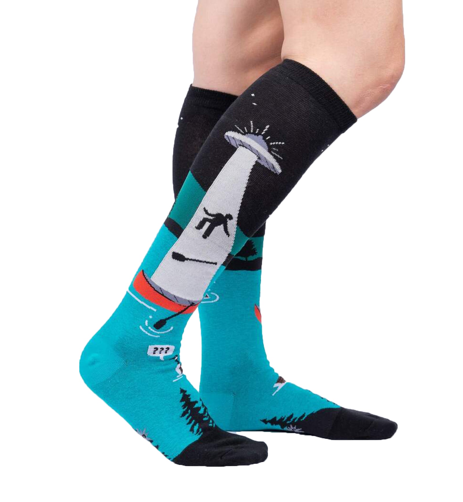 SOCK it to me Unisex Knee High Socks (F0619),Out of Boaty Experience - Out of Boaty Experience,One Size