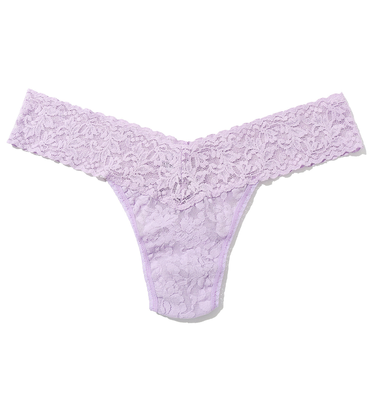 Hanky Panky Signature Lace Low Rise Thong (4911P),Lavender Fields - Lavender Fields,One Size