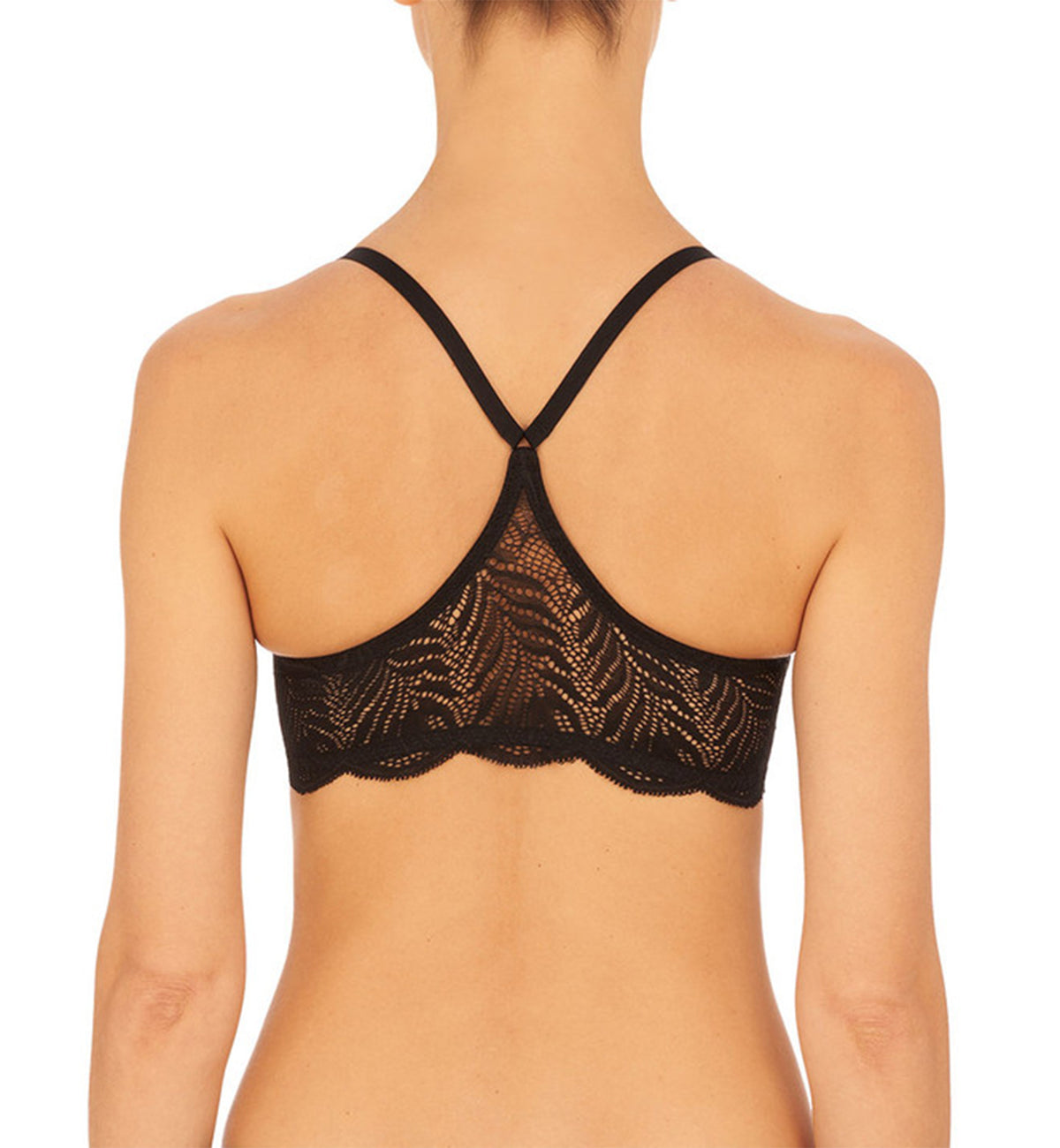 Natori Lush Front Close Contour Underwire Bra (728309),30C,Black - Black,30C