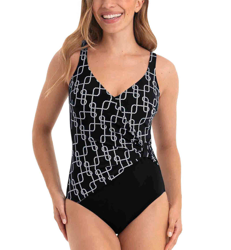Anita Elegance Charm Elea One-Piece Swimsuit (7339) - Black/White