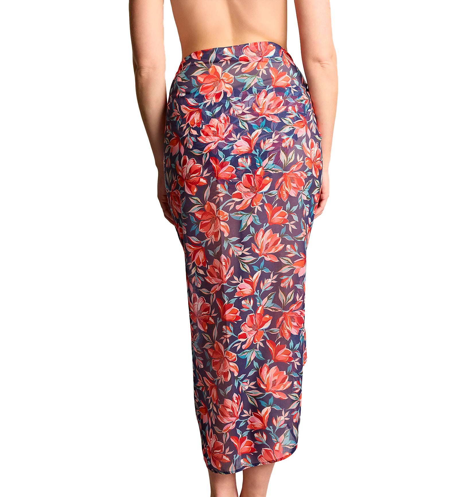 Panache Aimee Sarong Swim Cover Up (SW1728),Liliflora - Liliflora,One Size