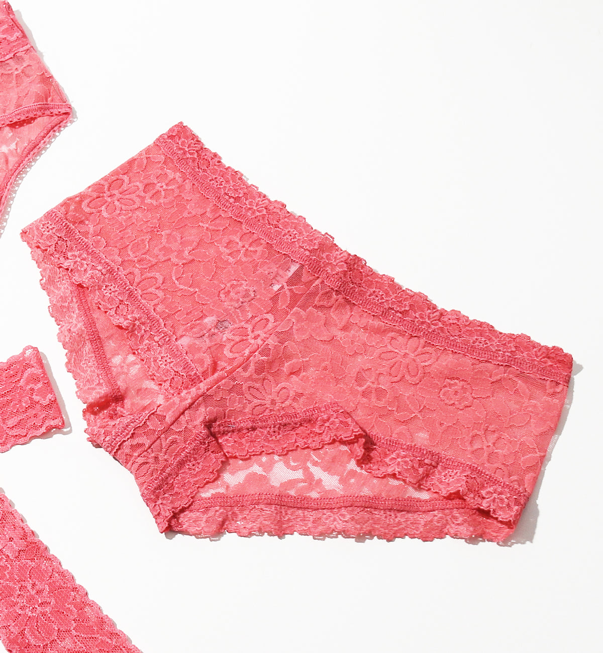 Hanky Panky Daily Lace Boyshort (771201P),XS,Dahlia - Dahlia,XS