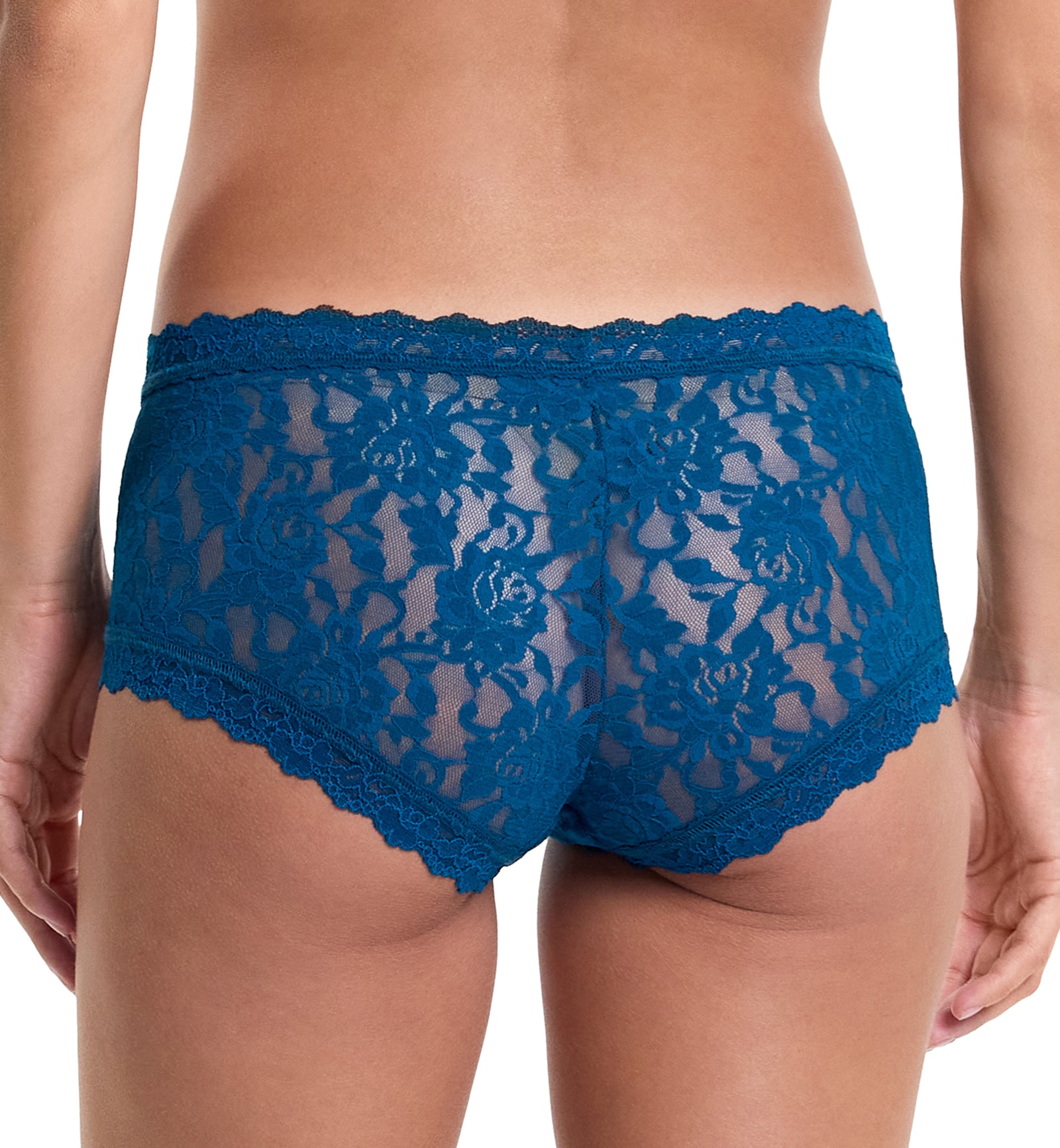 Hanky Panky Signature Lace Boyshort (4812P),XS,North Pole - North Pole,XS