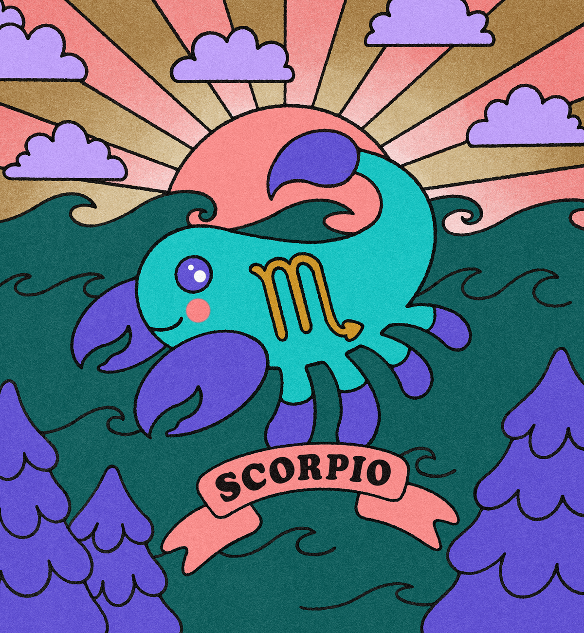 SOCK it to me Zodiac Gift Set (ZOD008),Scorpio - Scorpio,One Size