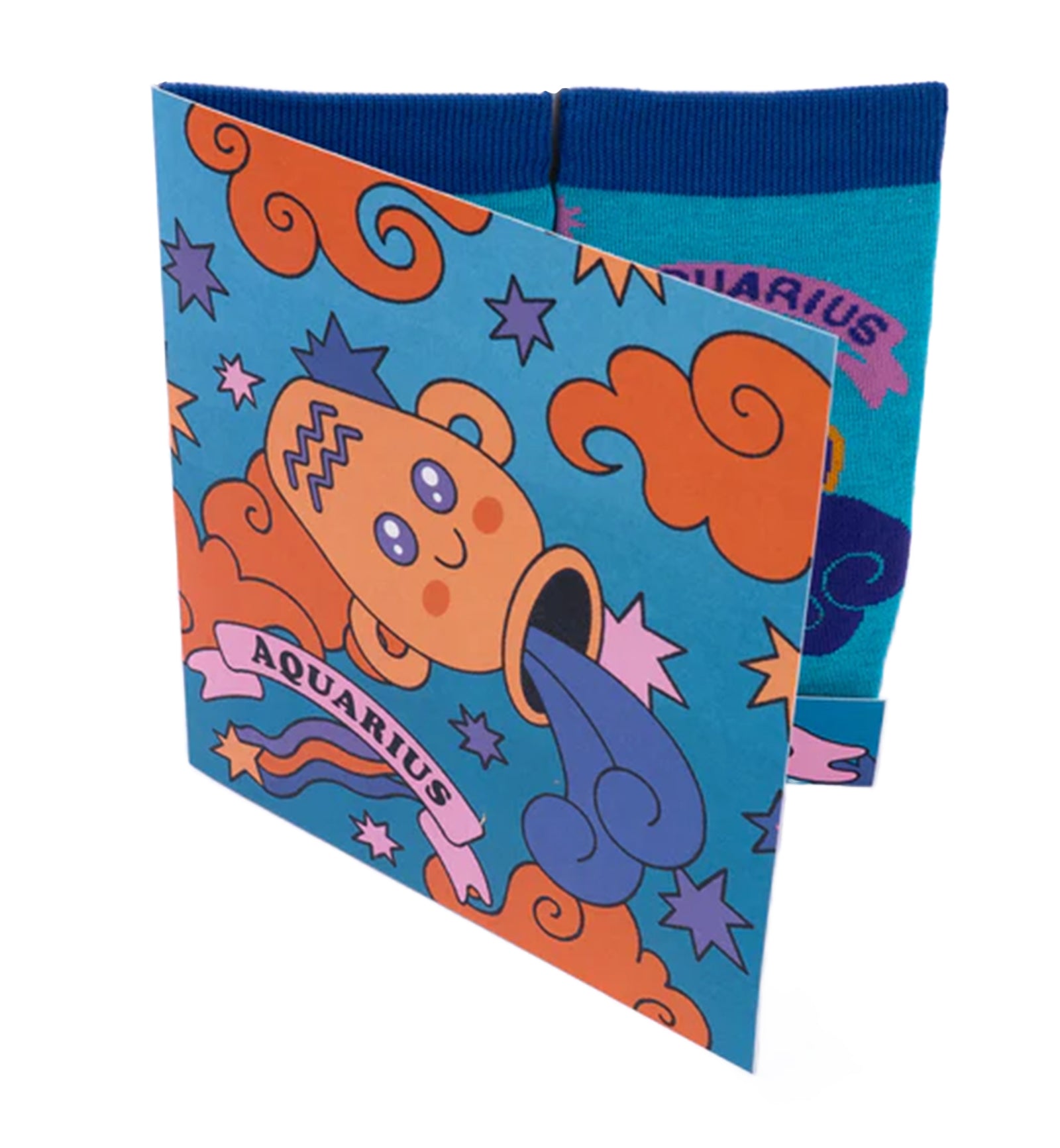 SOCK it to me Zodiac Gift Set (ZOD011),Aquarius - Aquarius,One Size