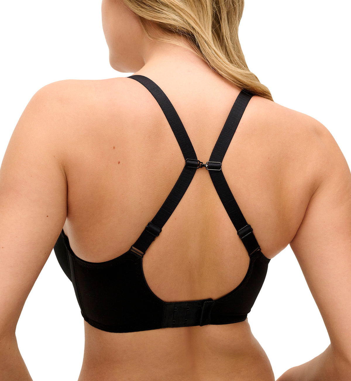 Fantasie Aura Seamless Molded T-Shirt Underwire Bra (2321),34D,Black - Black,34D