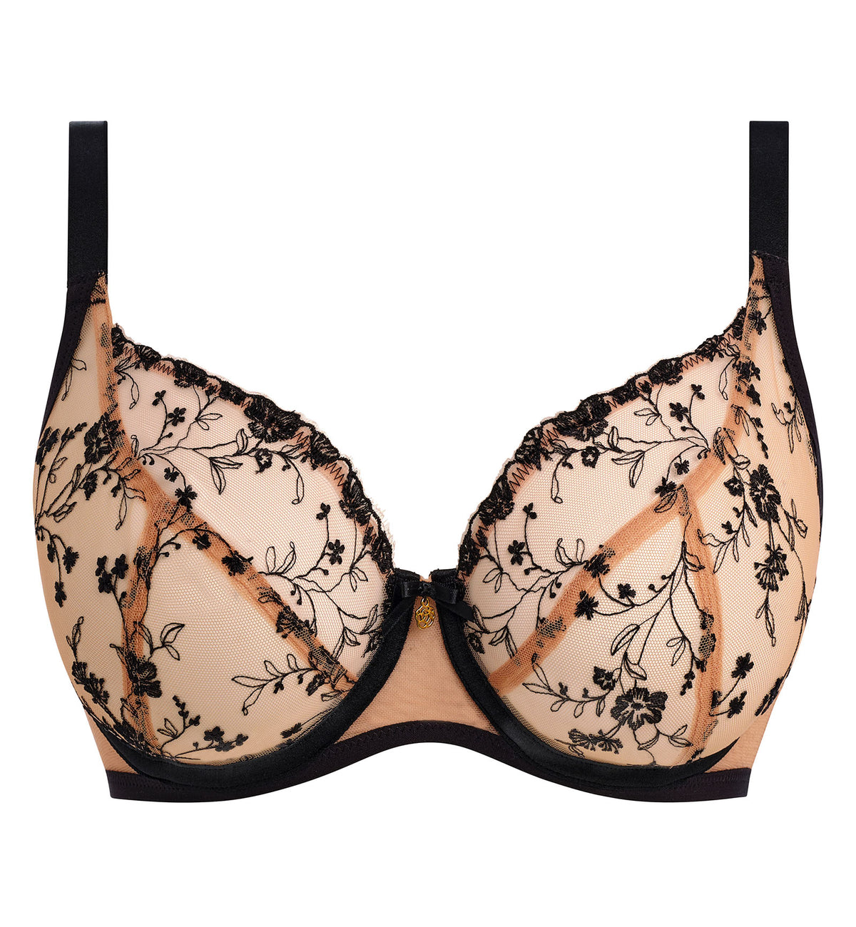 Freya Entwined Plunge Underwire Bra (403802),28F,Tattoo - Tattoo,28F