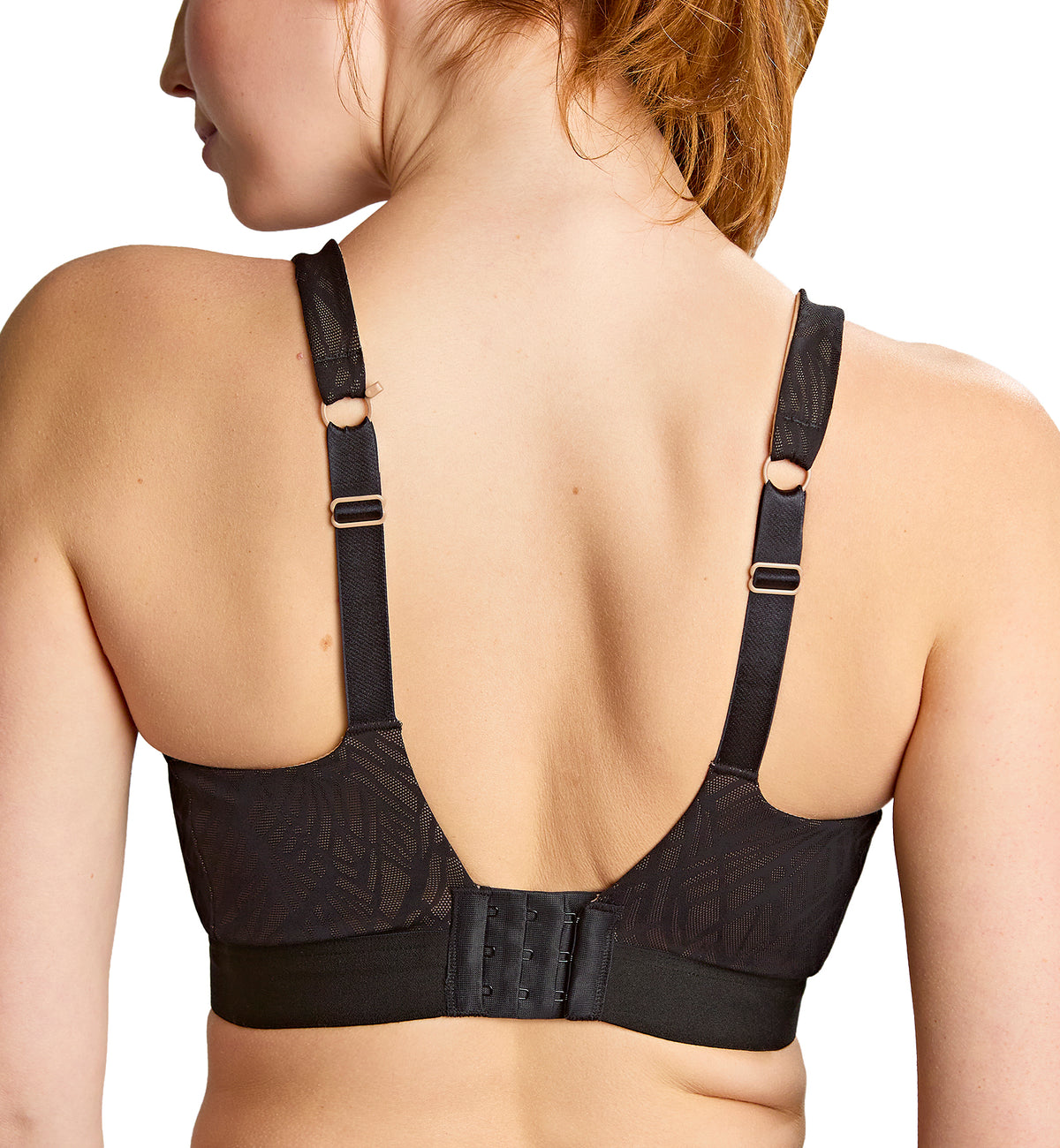 Panache Endurance Ultra Perform Non-padded Underwire Sports Bra (5022),28DD,Black/Latte - Black/Latte,28DD