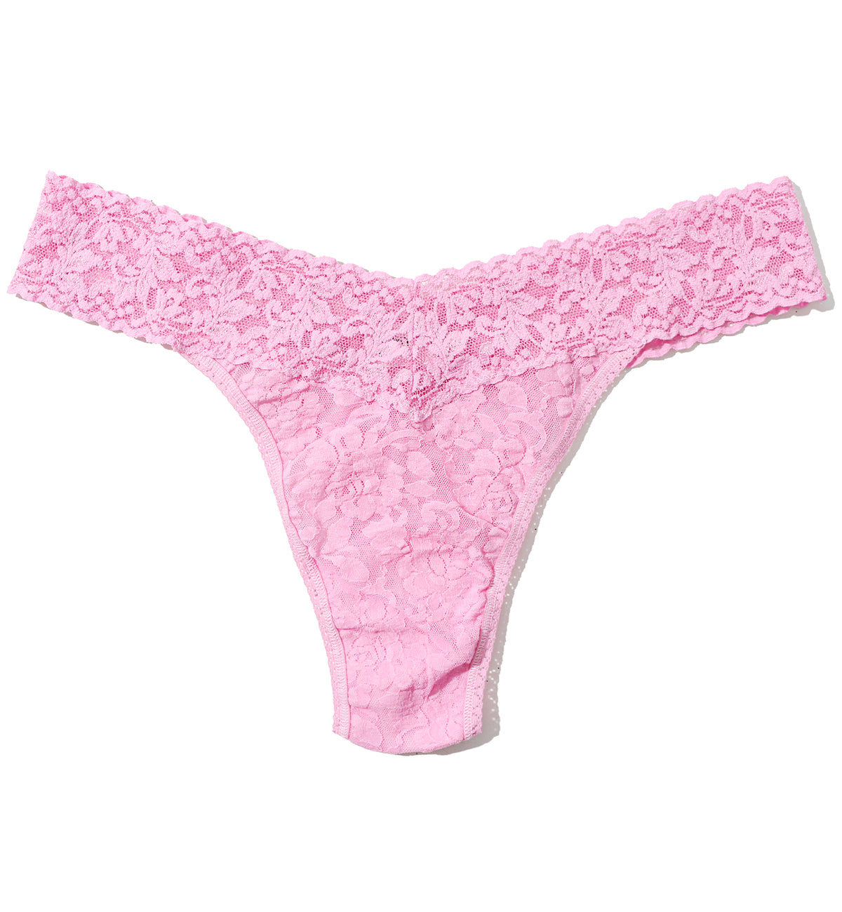 Hanky Panky Signature Lace Original Rise Thong (4811P),Strawberry Lemonade - Strawberry Lemonade,One Size
