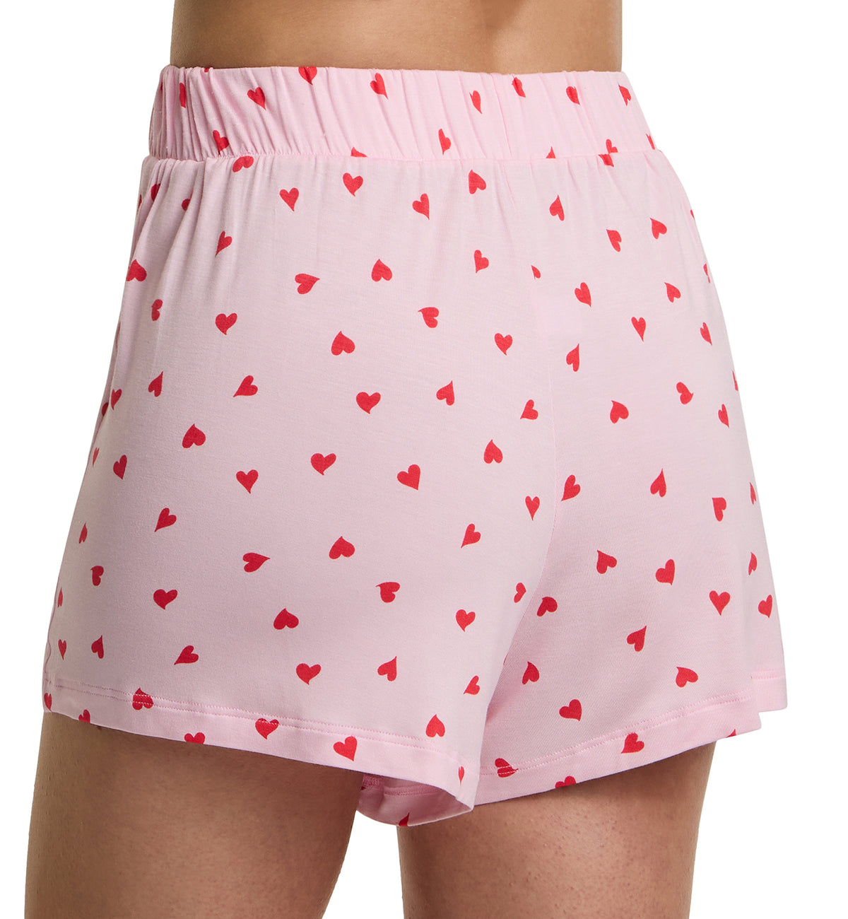 Hanky Panky Unwind Modal Drawstring Short (63S502),Small,So In Love - So In Love,Small