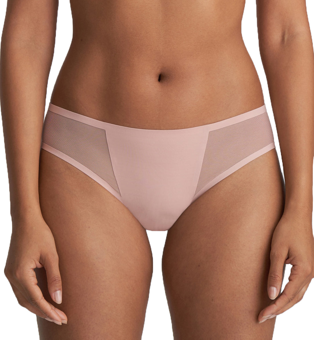 Marie Jo Louie Matching Rio Brief (0522090),XS,Powder Rose - Powder Rose,XS