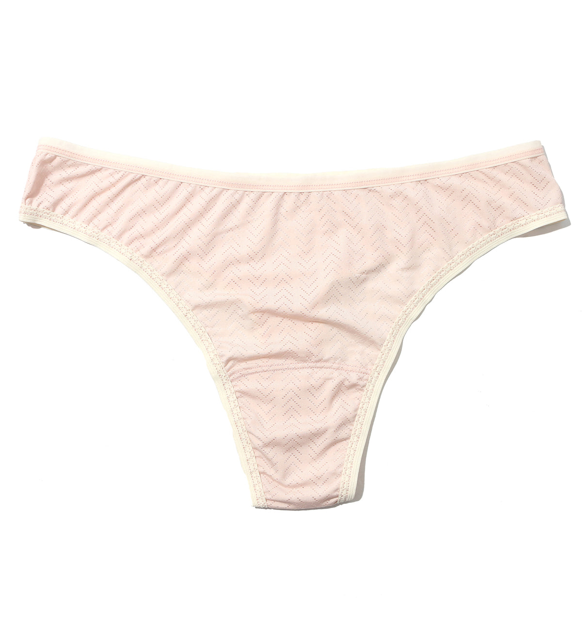 Hanky Panky MoveCalm Natural Rise Thong (2P1664),XS,Pearl/Marshmallow - Pearl/Marshmallow,XS