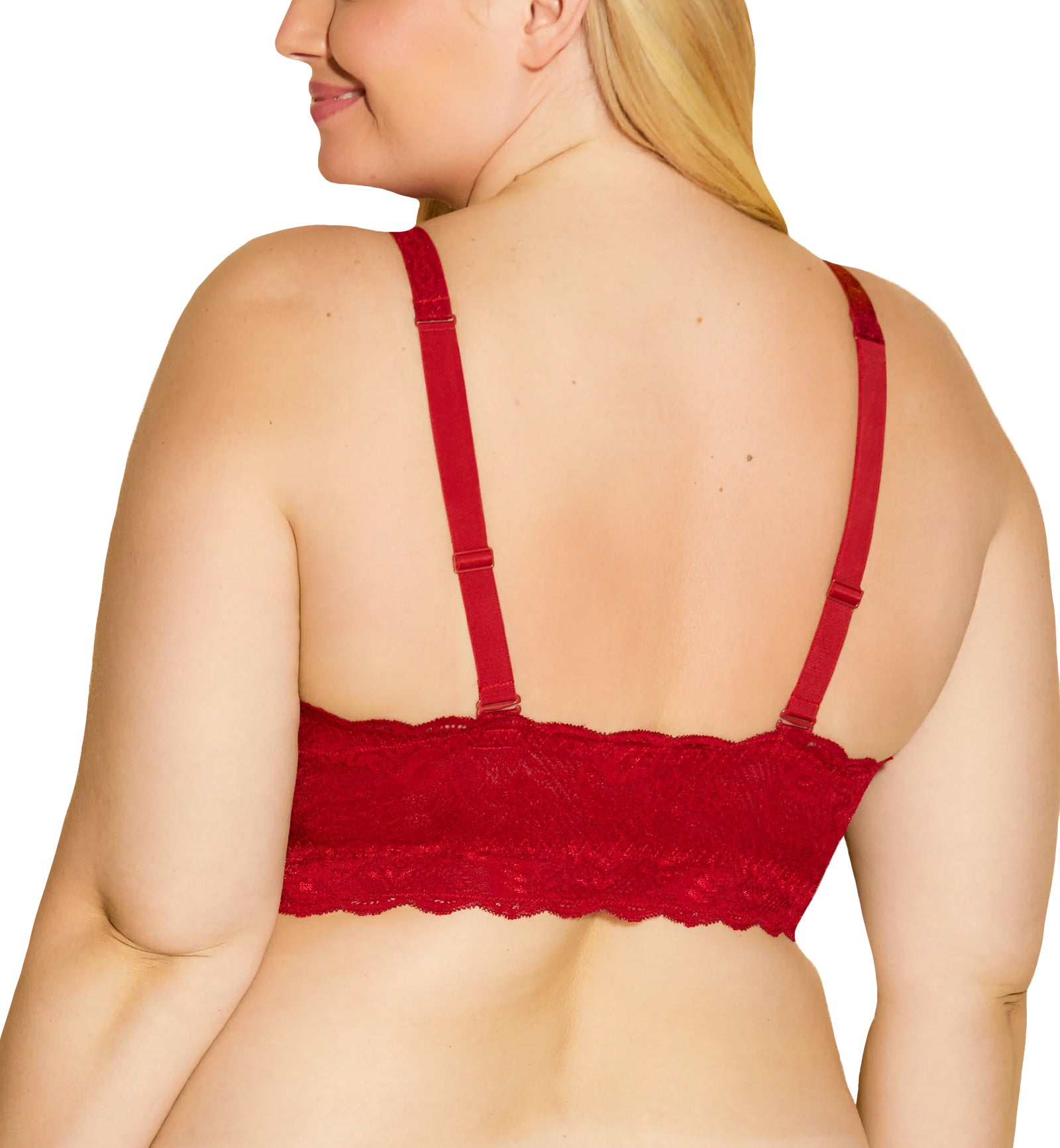 Cosabella NSN ULTRA CURVY Sweetie Bralette (NEVER1321),XS,Sindoor Red - Sindoor Red,XS