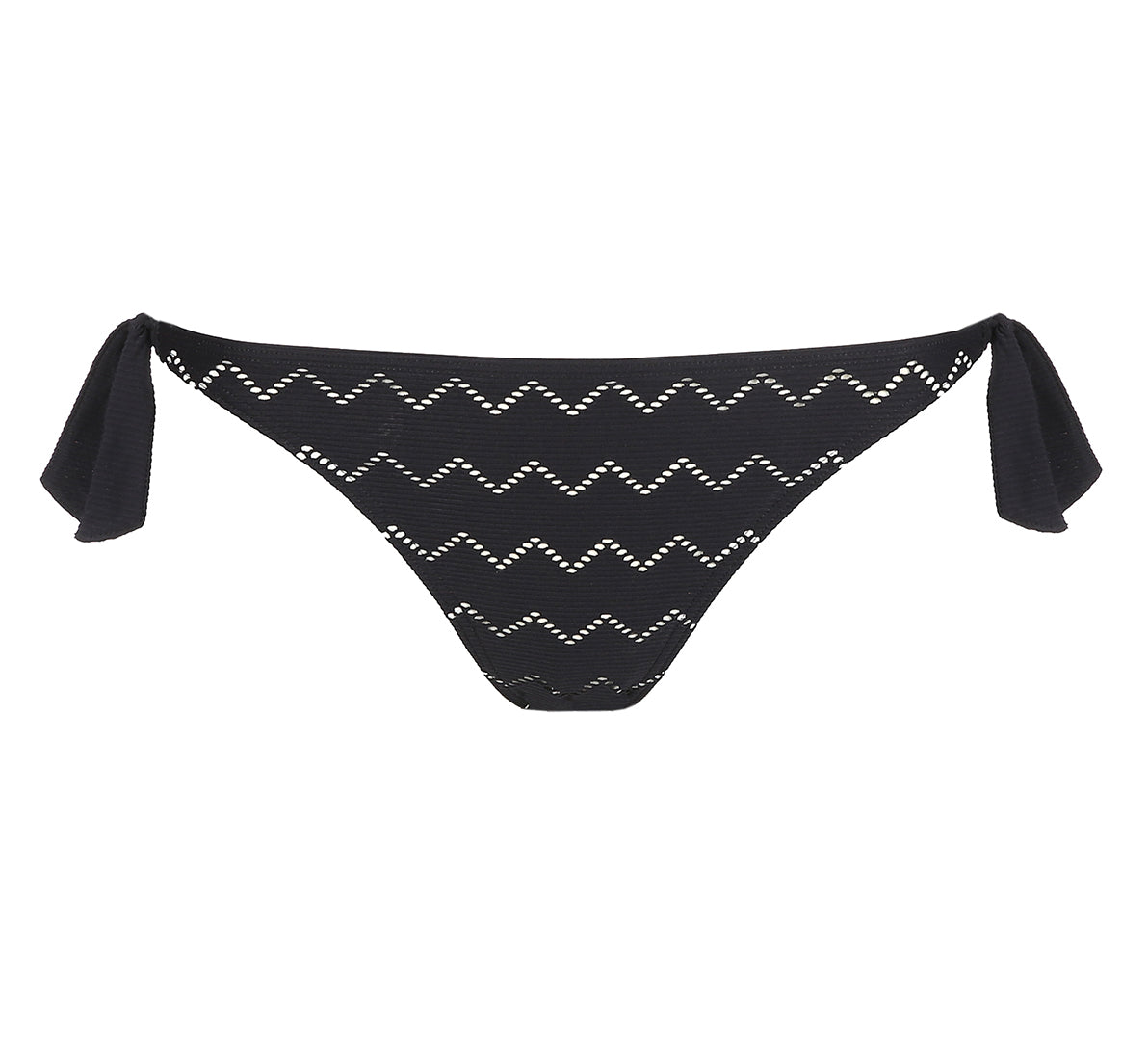 PrimaDonna Maya Side Tie Bikini Swim Brief (4004353),Small,Black - Black,Small