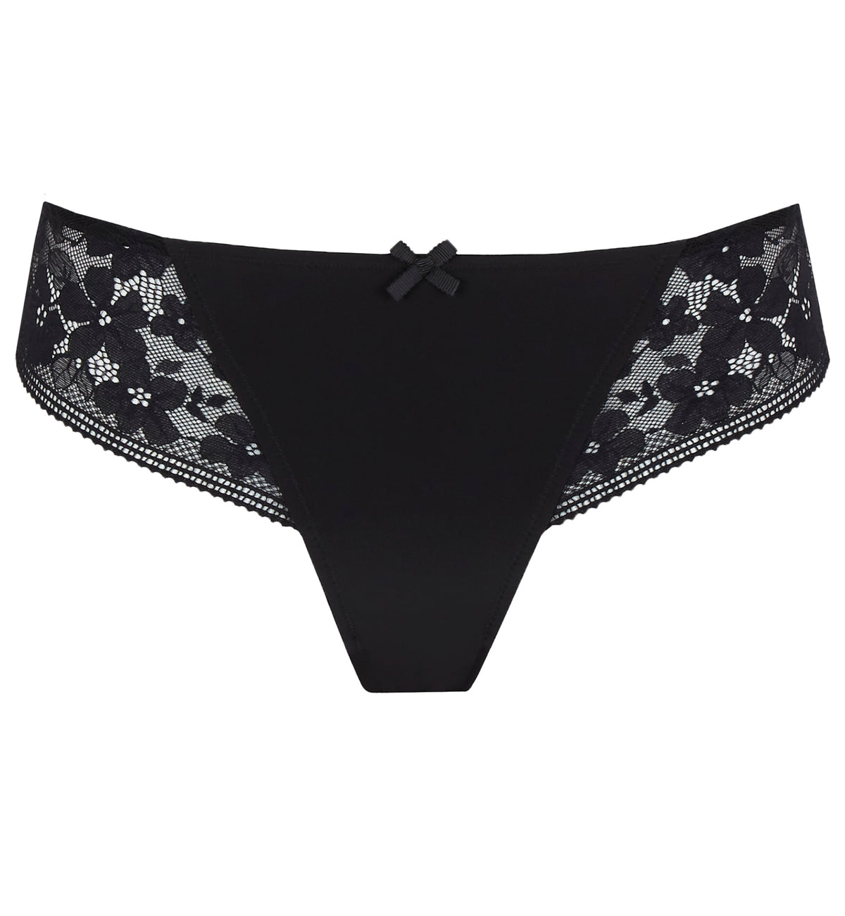Panache Celeste Brazilian Brief (11402),XS,Black - Black,XS