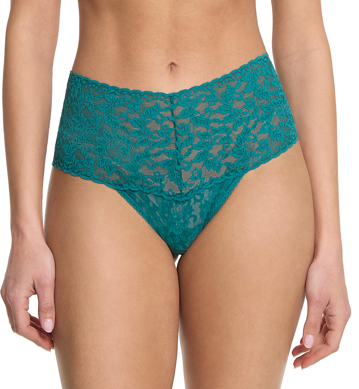 Hanky Panky Retro Lace Thong (9K1926P),Northern Lights - Northern Lights,One Size
