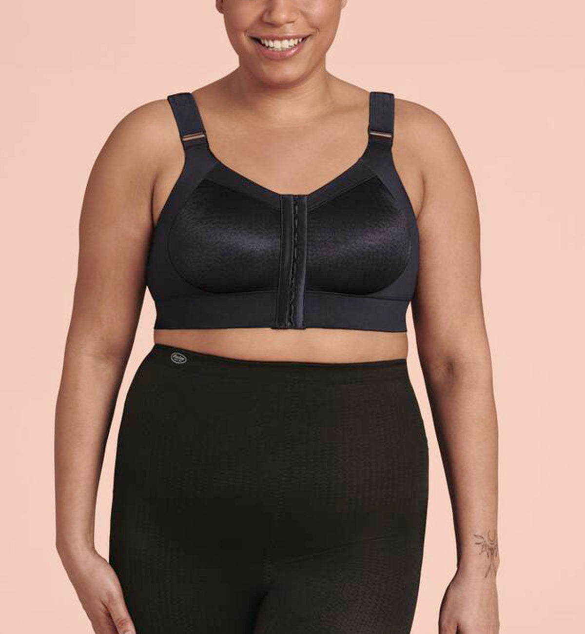 Anita Care Leeds Compression Garment (4111),34D,Black - Black,34D