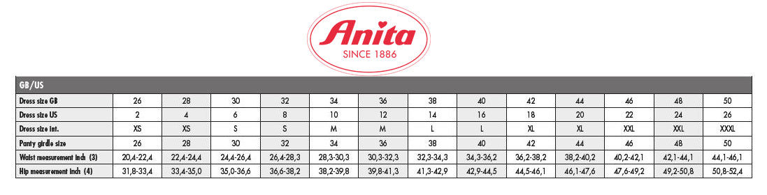 Anita Beauty Shaper Long Leg Panty Girdle (1786),Small,Black - Black,Small