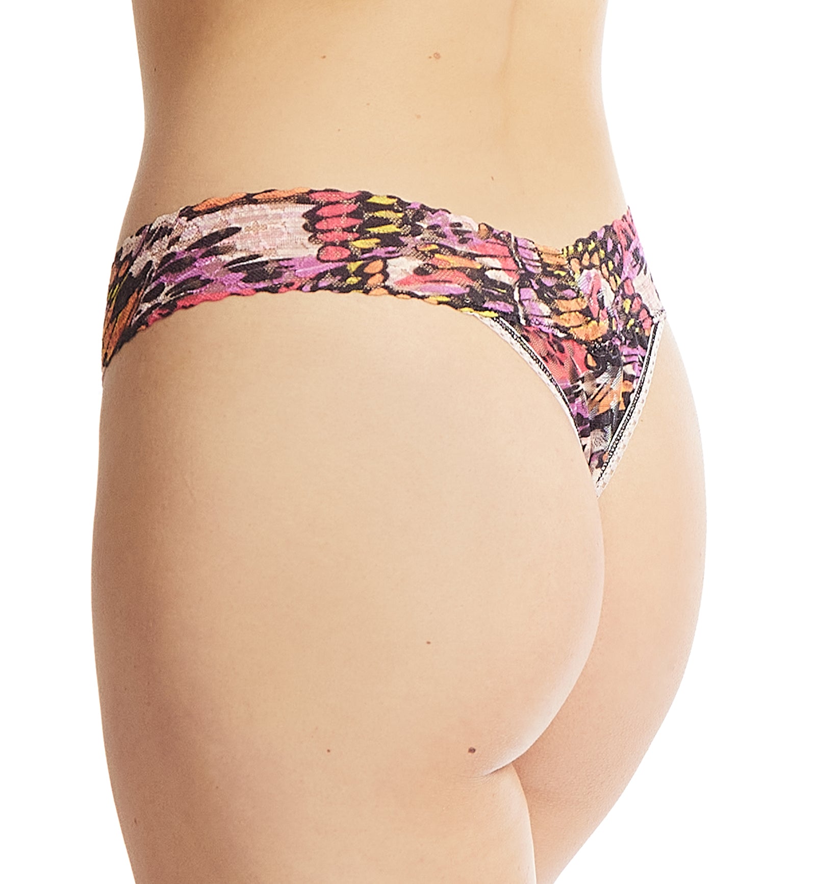 Hanky Panky Daily Lace Original Rise Thong (PR771101P),Warm Breeze - Warm Breeze,One Size