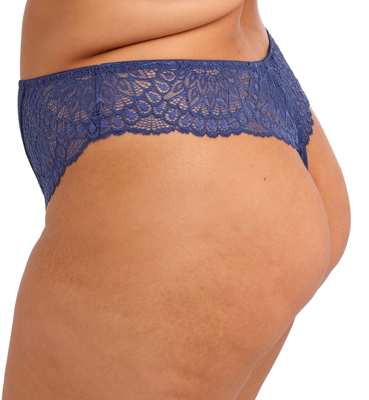Elomi Tiernie Thong (303370),Small,Denim - Denim,Small