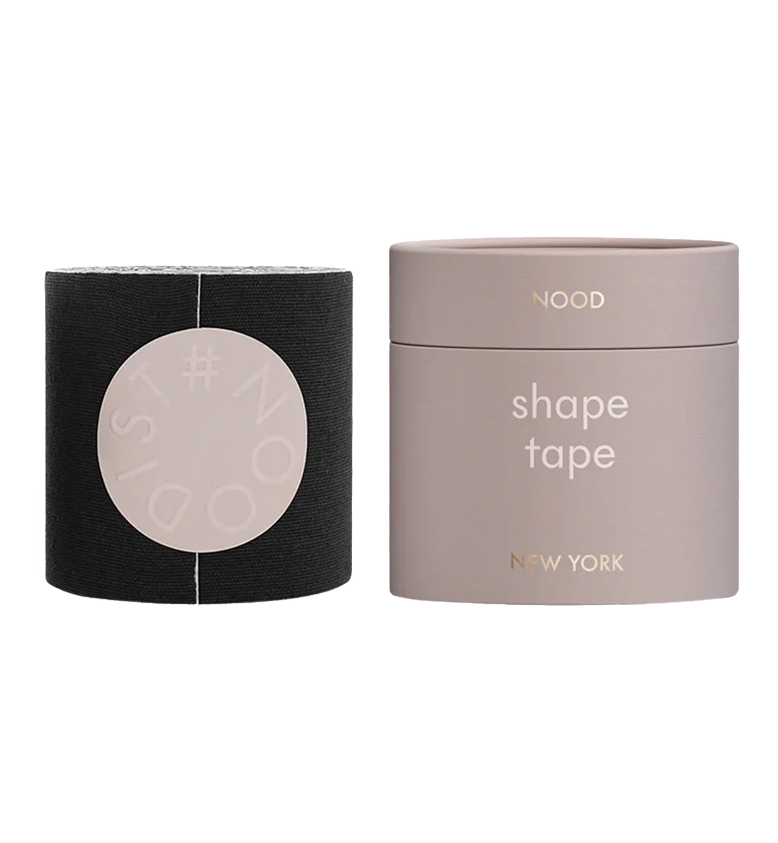 NOOD Shape Tape Adhesive Breast Tape (4 INCH),Black - Black,4 Inch