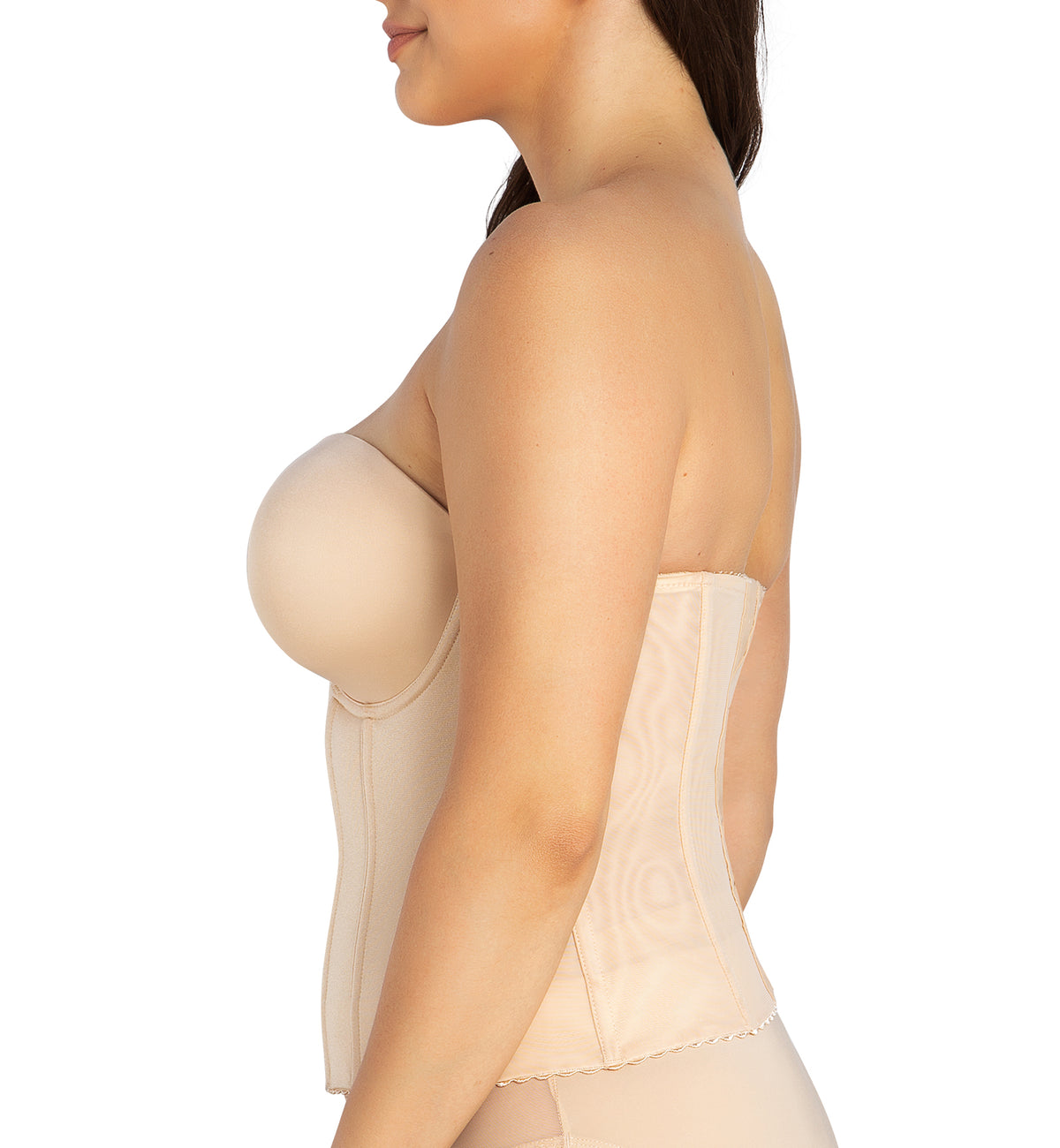 Parfait Elise Full Back Longline Smoothing Bustier (P6097),Small,Bare - Bare,Small
