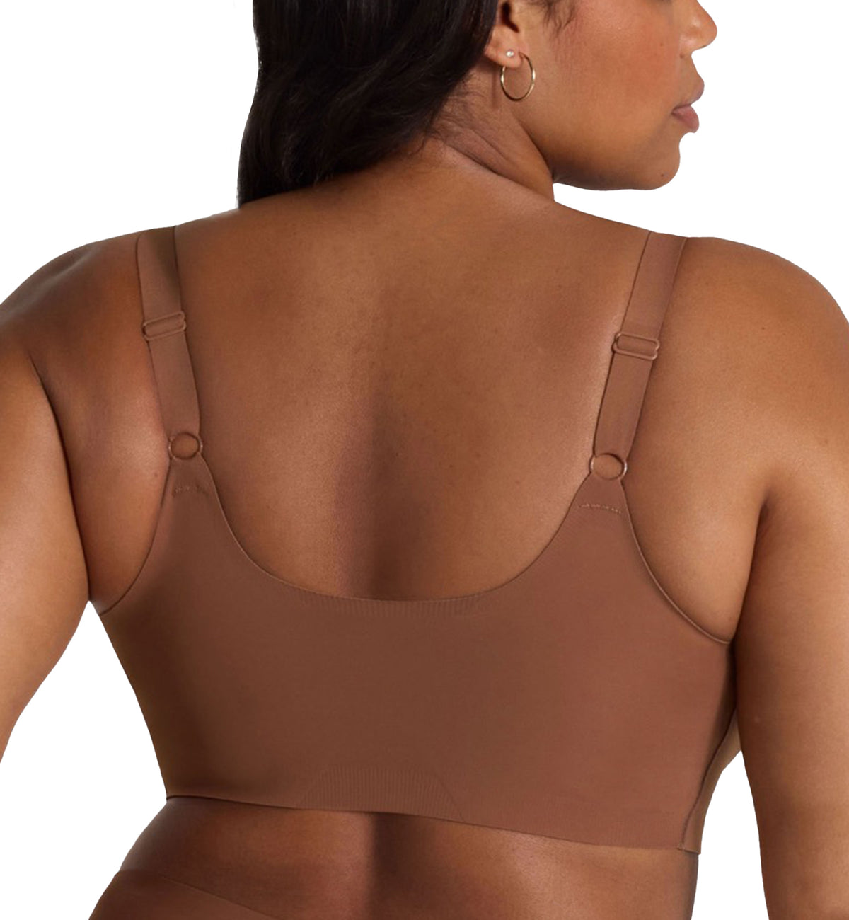 Evelyn & Bobbie STRUCTURED SCOOP Bralette (1801),Small,Clay - Clay,Small