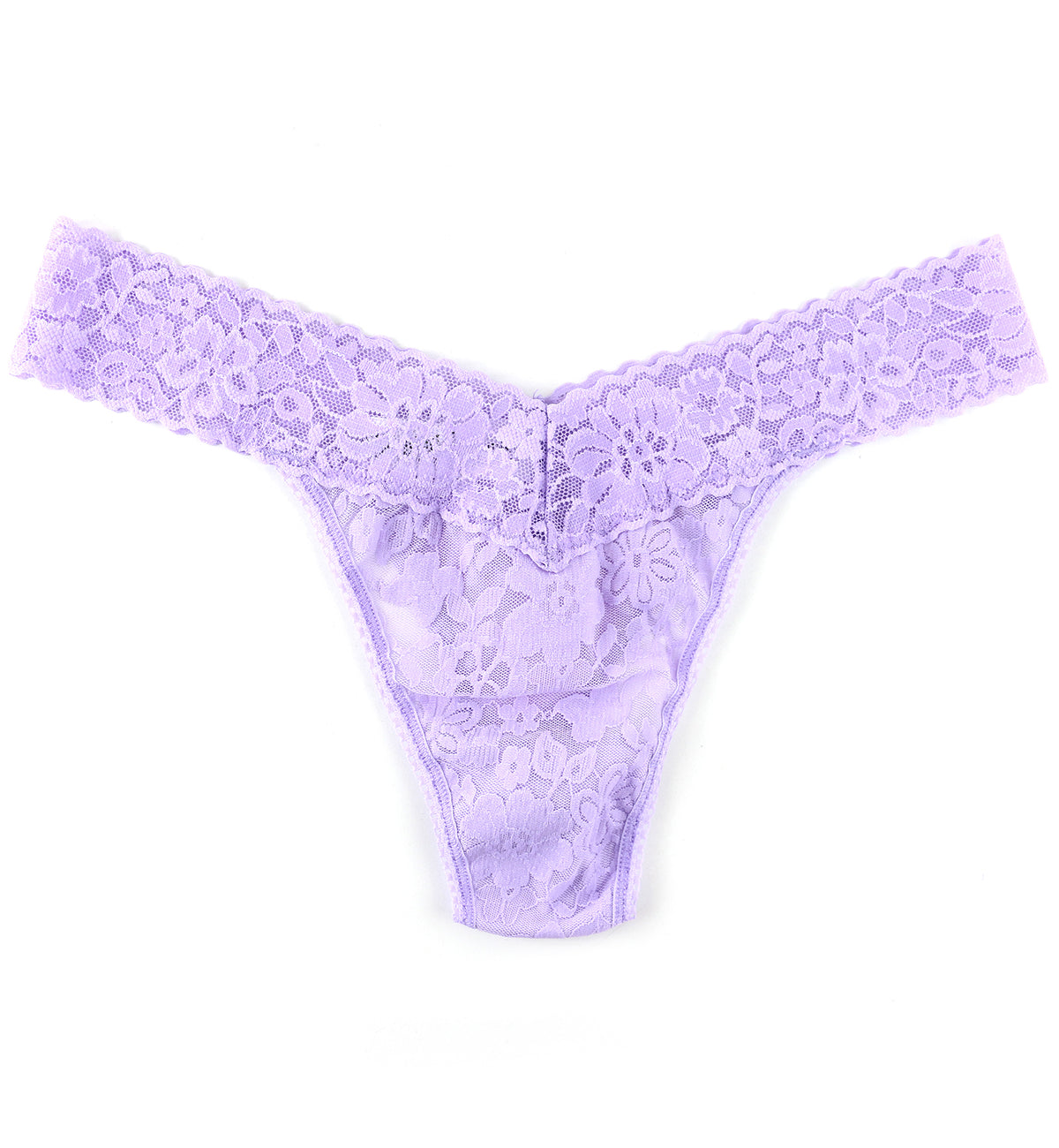 Hanky Panky Daily Lace Original Rise Thong (771101P),Moon Crystal - Moon Crystal,One Size