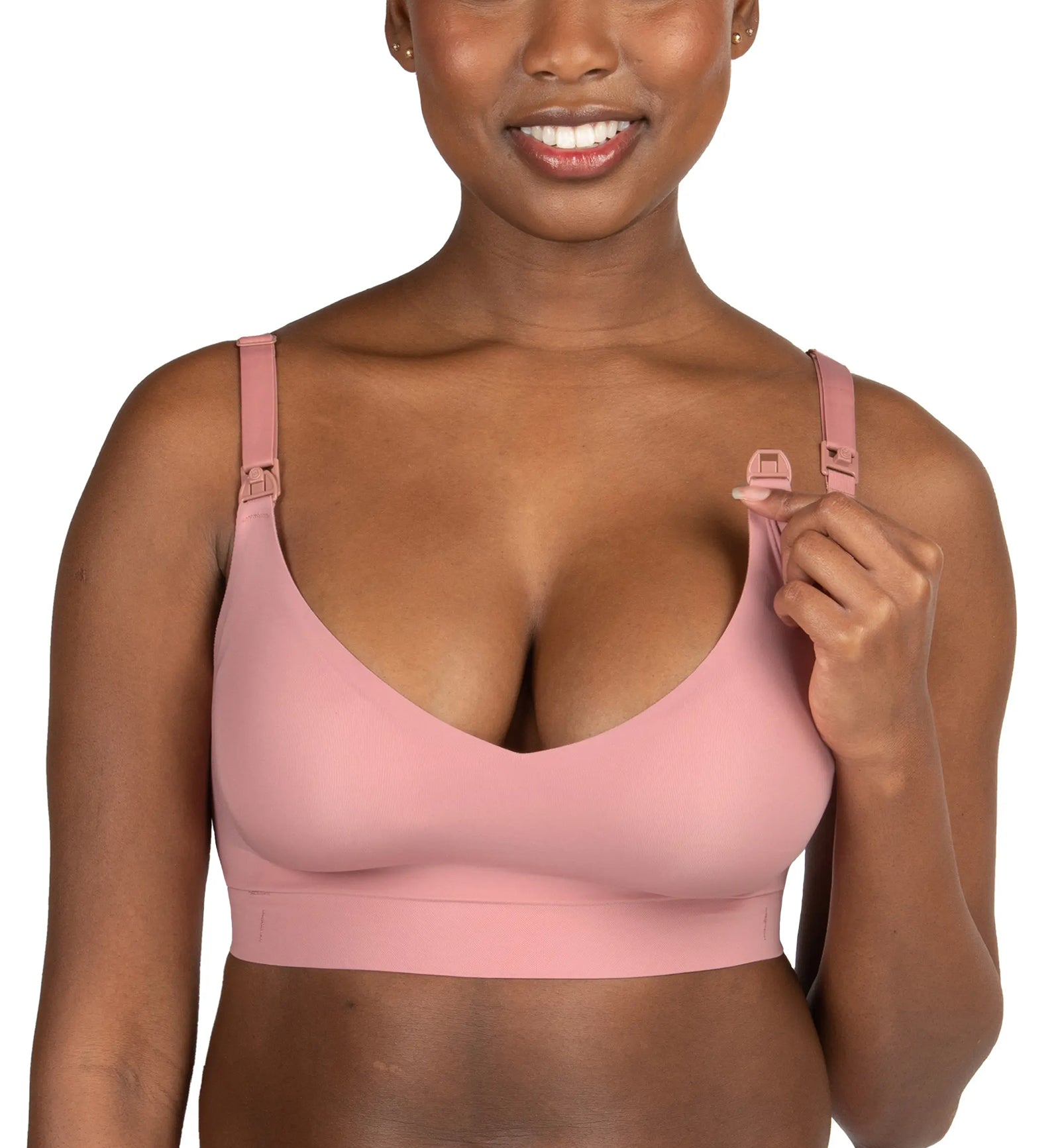 BRAVADO! Enrich Nursing Bra (11034BA),Small,Roseclay - Roseclay,Small