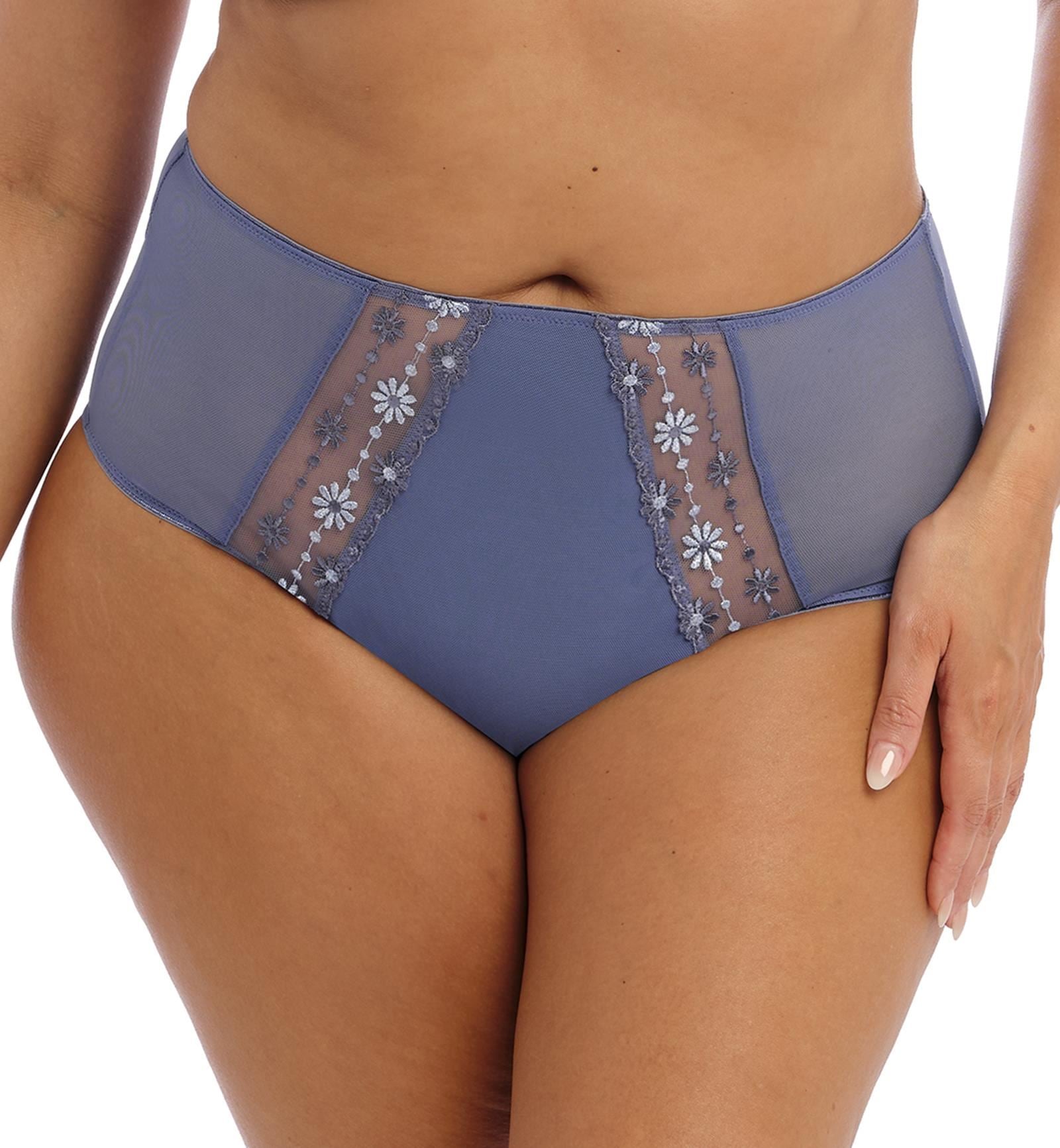 Elomi Matilda Matching Full Panty Brief (8906),3XL,Denim Daisy - Denim Daisy,3XL