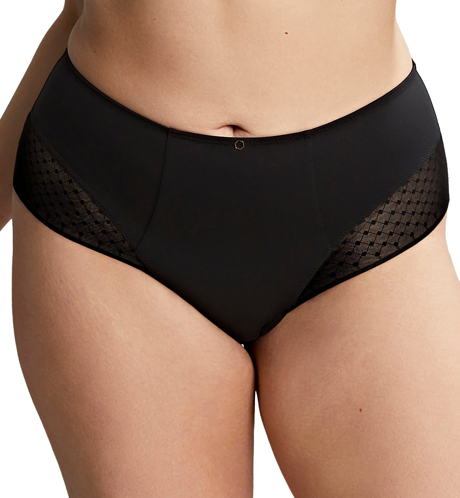 Sculptresse by Panache Bliss Deep Brief (10684),Medium,Noir - Noir,Medium