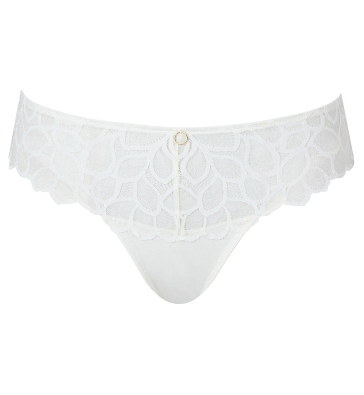 Panache Allure Thong (10769),XS,Ivory - Ivory,XS