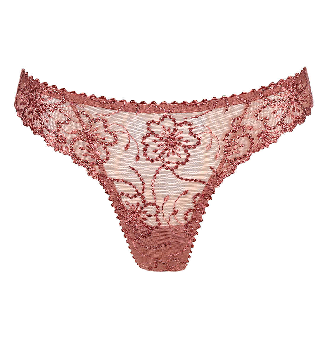 Marie Jo Jane Matching Thong (0601330),XS,Red Copper - Red Copper,XS