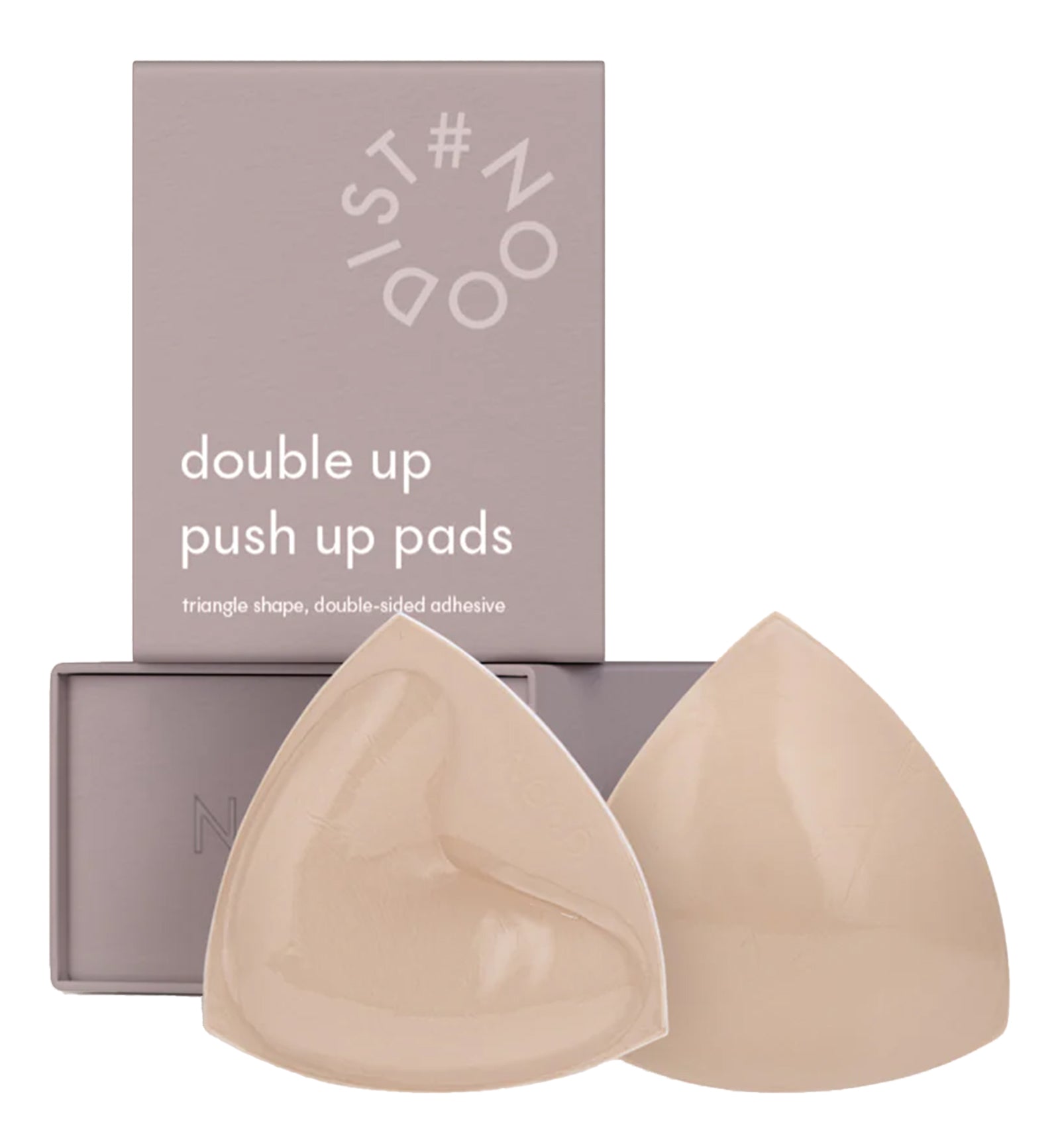 NOOD Double Up Volume Adhesive Push-Up Pads (Triangle),A,Buff - Buff,A cup