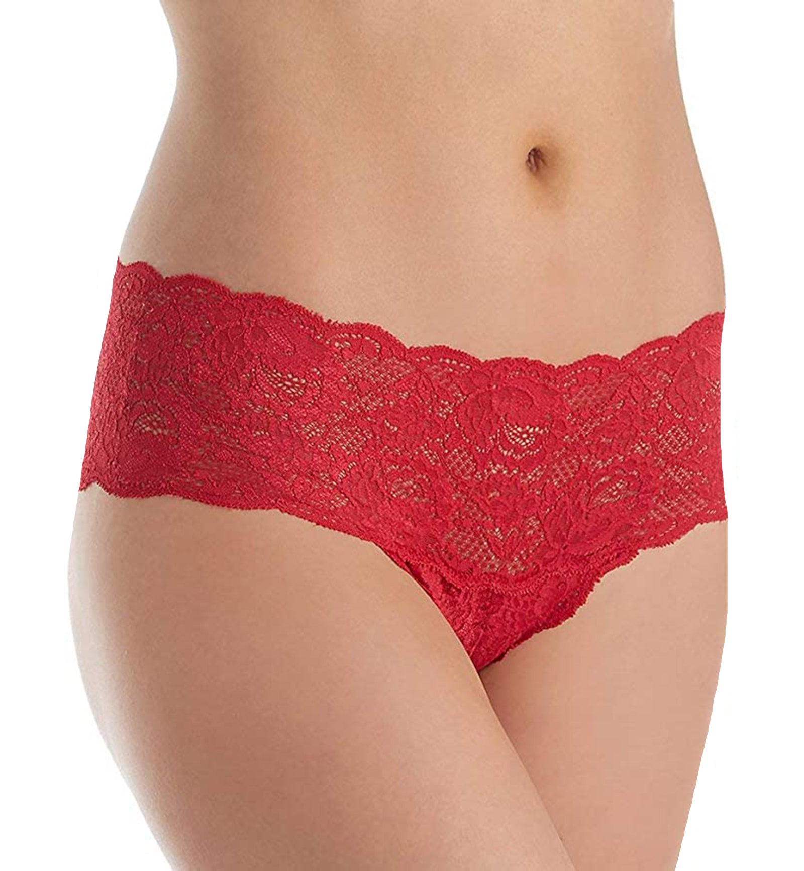 Cosabella Never Say Never Hottie Lowrider Hotpant (NEVER07ZL),S/M,Mystic Red - Mystic Red,S/M