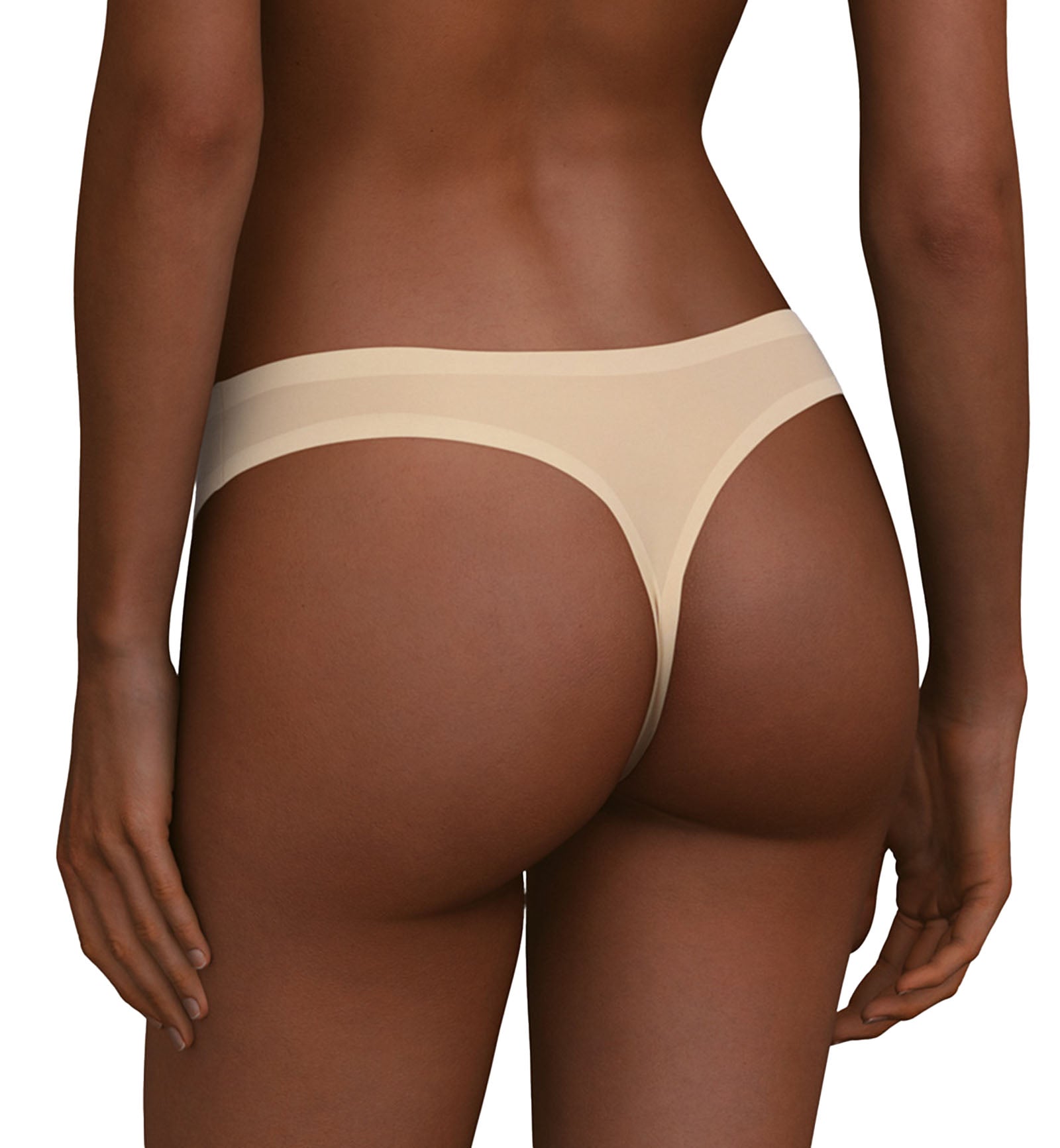 Chantelle 3-PACK Softstretch Thong (C10020),Ultra Nude - Ultra Nude,One Size