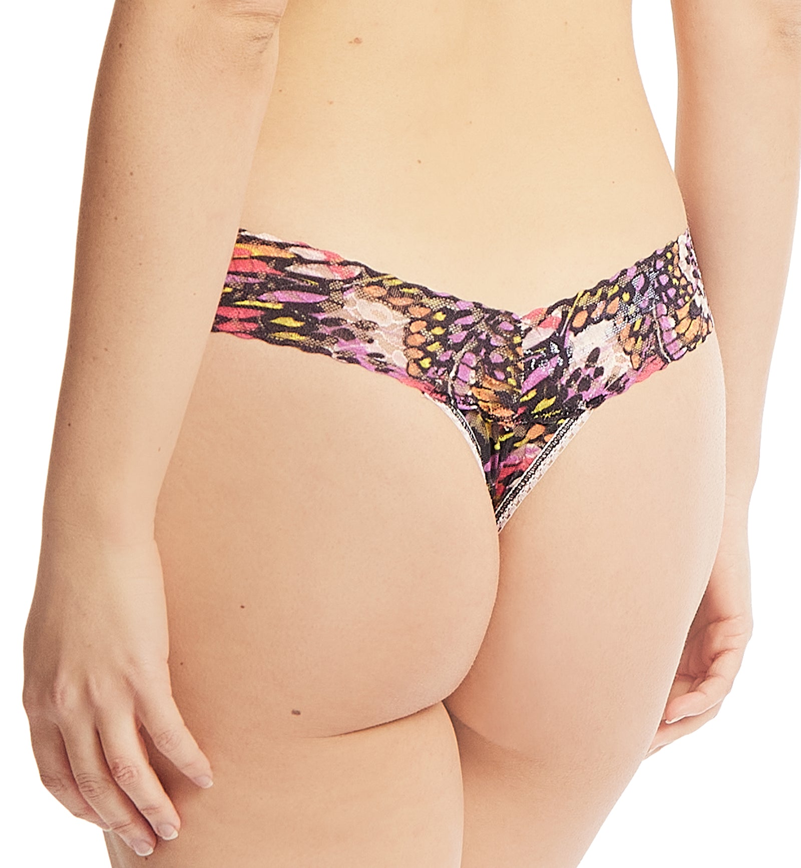 Hanky Panky Daily Lace Low Rise Thong (PR771001P),Warm Breeze - Warm Breeze,One Size