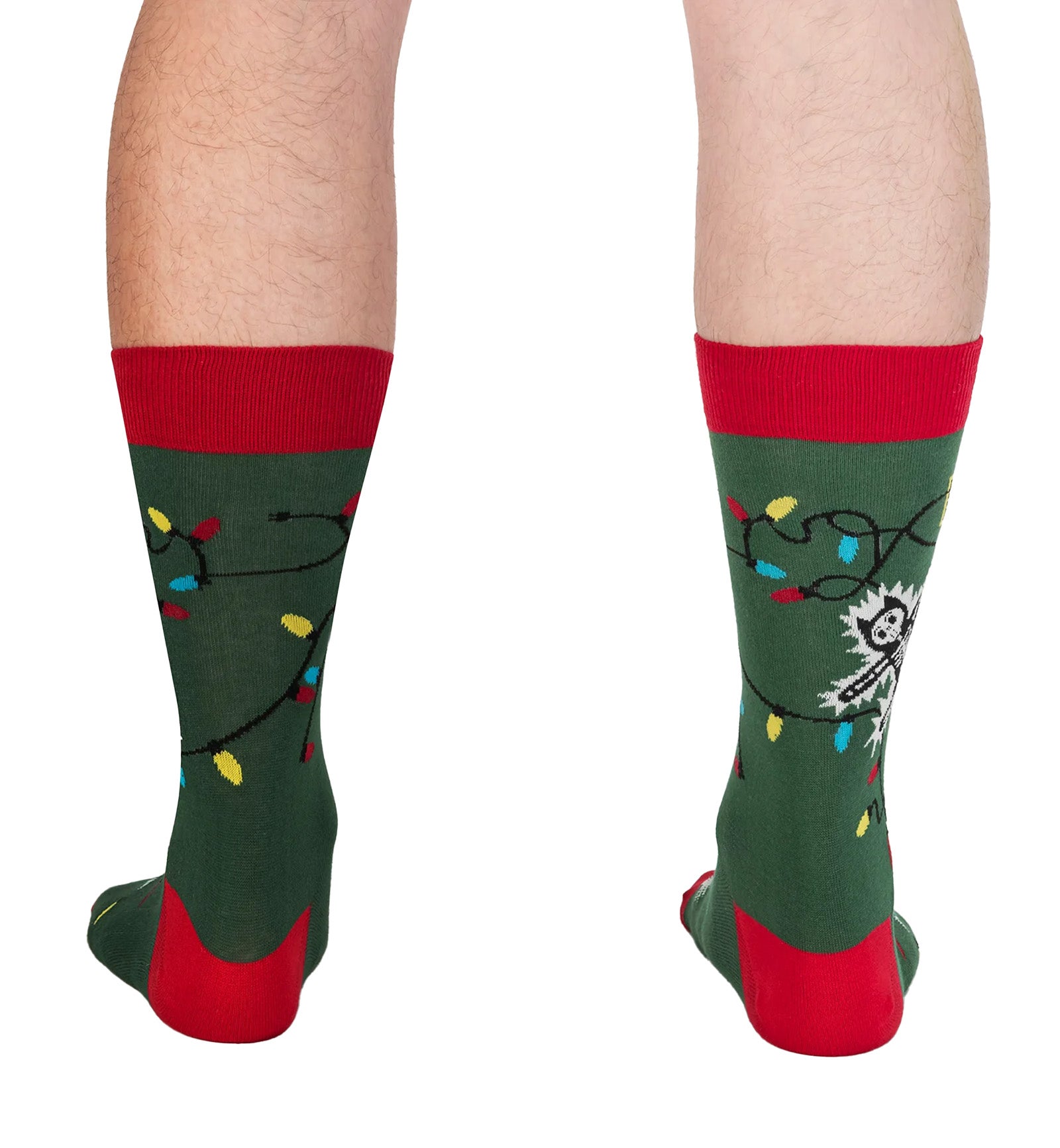 SOCK it to me Men's Crew Socks (MEF0638),Eating Light this Holiday - Eating Light this Holiday,One Size