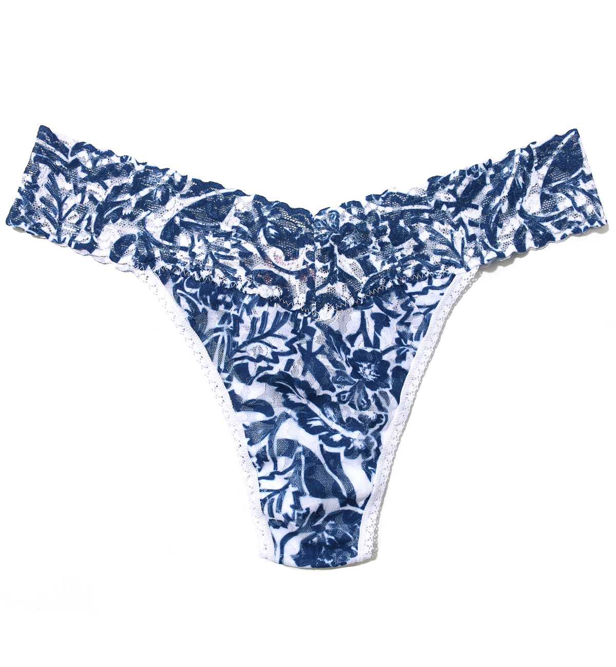 Hanky Panky Signature Lace Printed Original Rise Thong (PR4811P),Sketchbook Floral - Sketchbook Floral,One Size