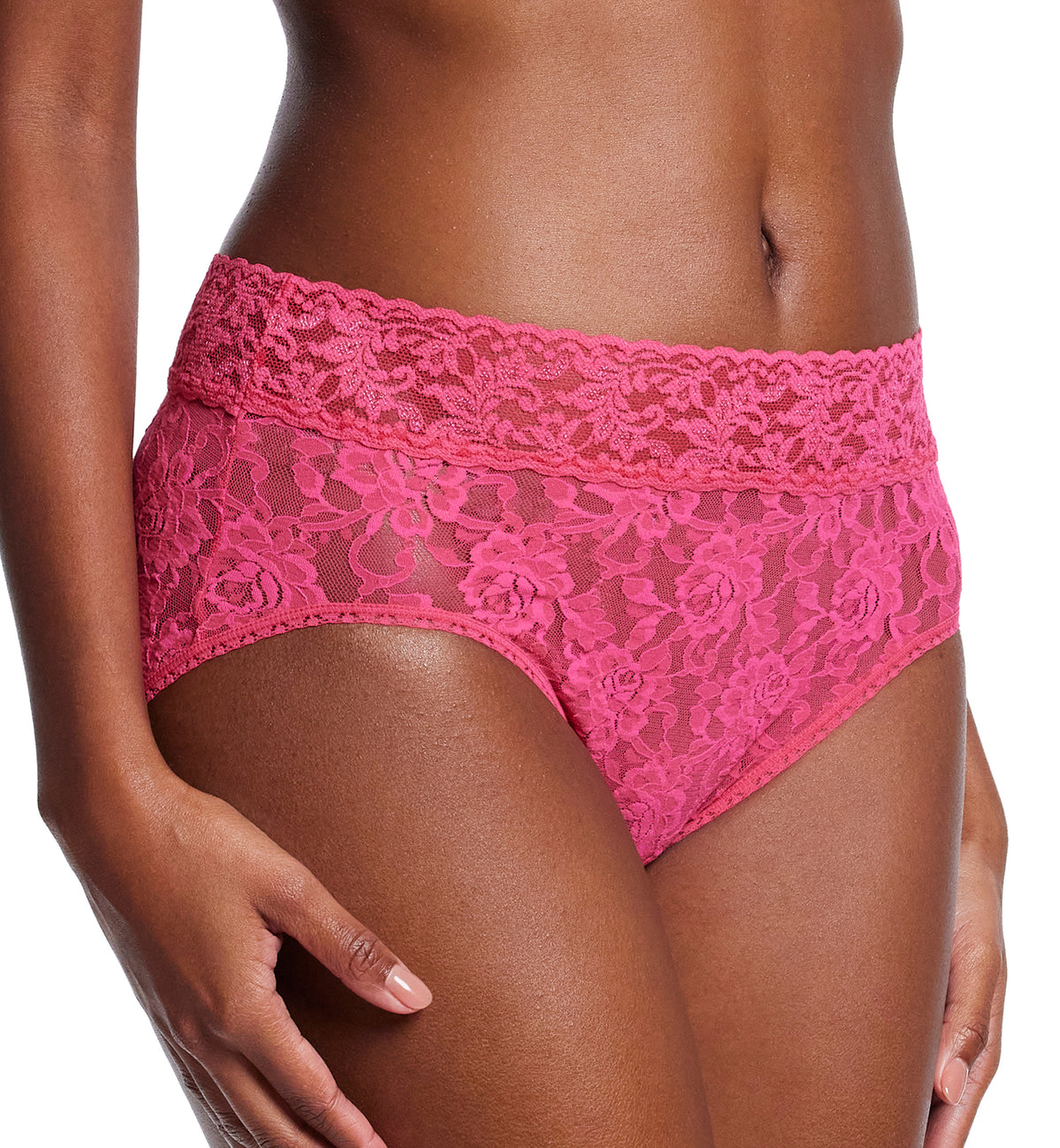 Hanky Panky Signature Lace French Brief (461),Small,Morning Glory - Morning Glory,Small