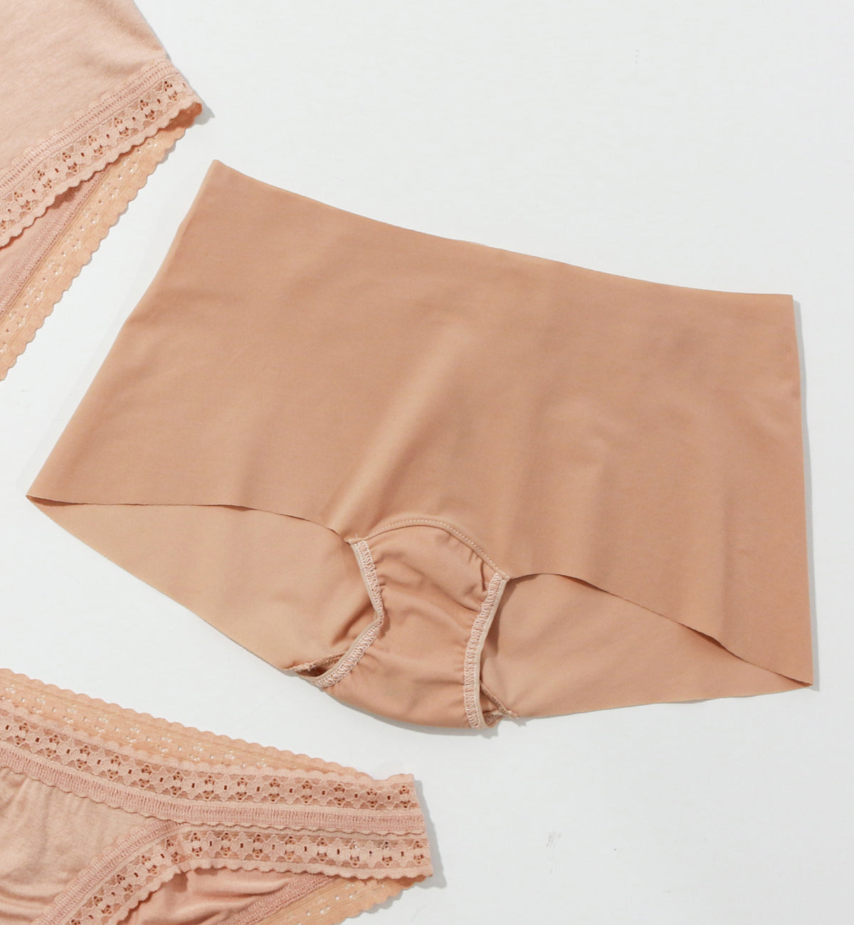 Hanky Panky BreatheSoft Boyshort (6J1281B),XS,Taupe - Taupe,XS