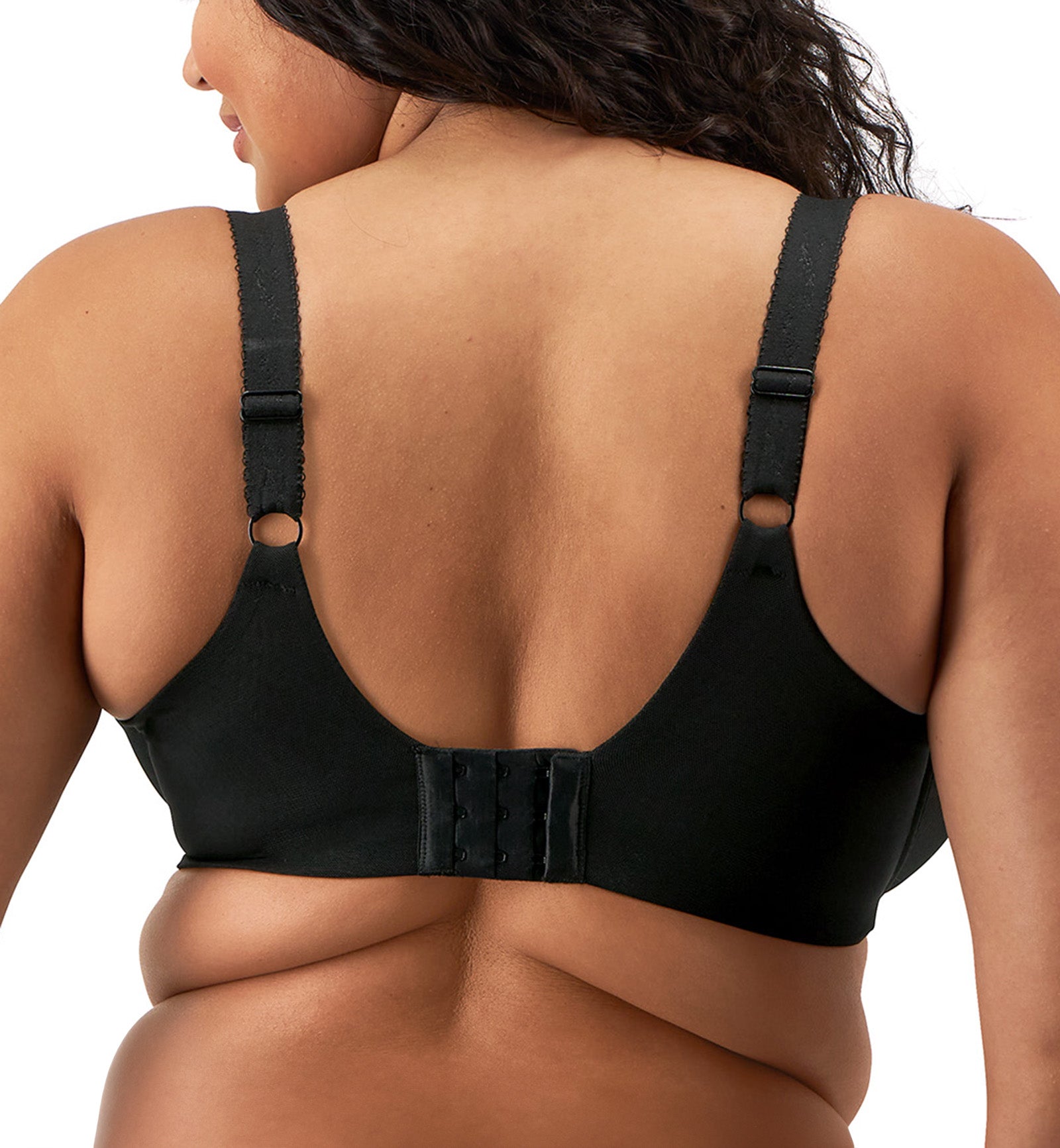 Elomi Zarla Stretch Lace Banded Underwire Bra (302505),32G,Black - Black,32G