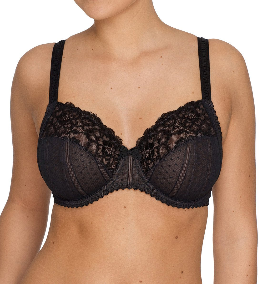 PrimaDonna Couture Full Cup Underwire Bra (0162581),30H,Black - Black,30H