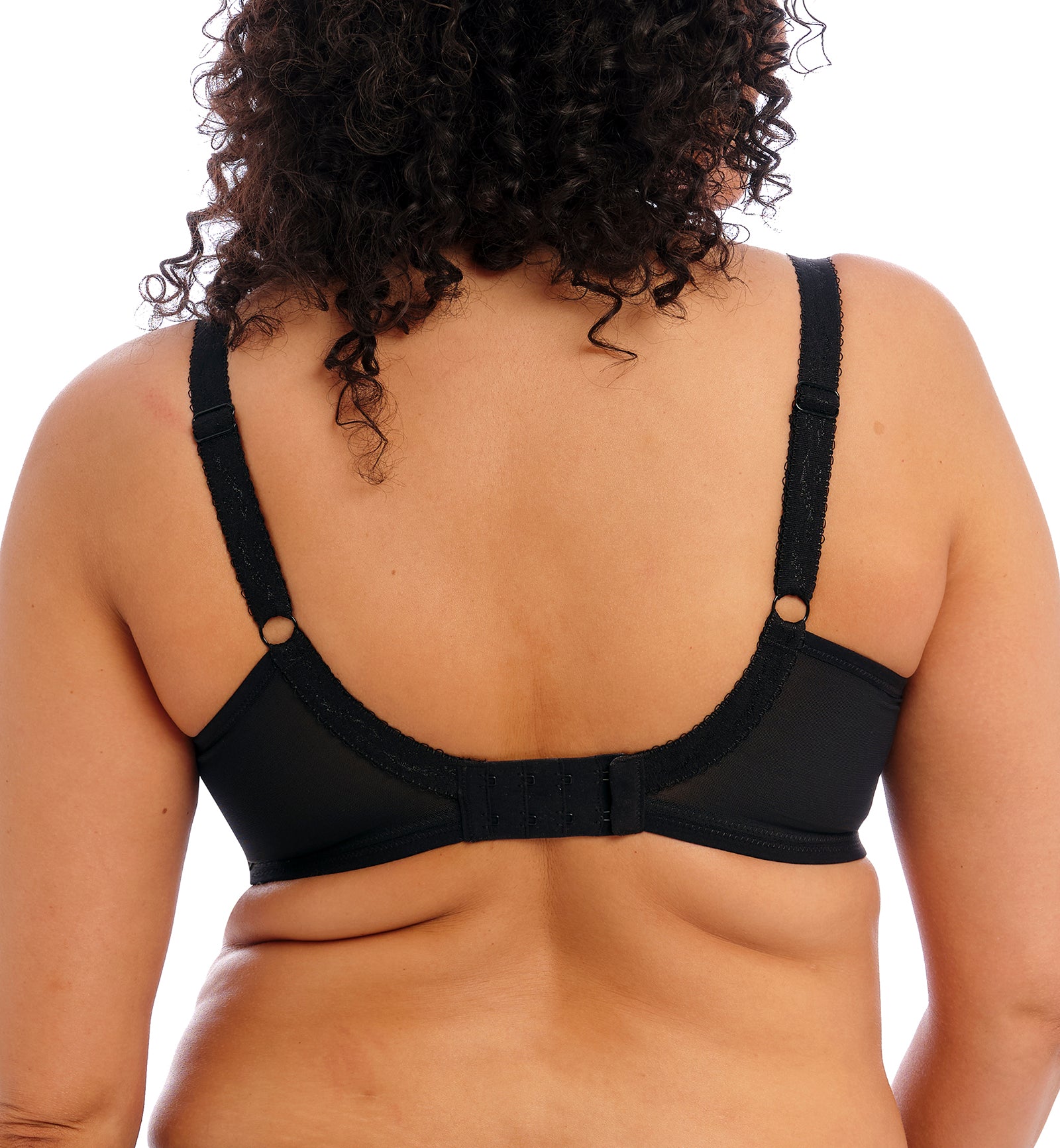 Elomi Molly Stretch Lace Underwire Nursing Bra (4542),32GG,Black - Black,32GG