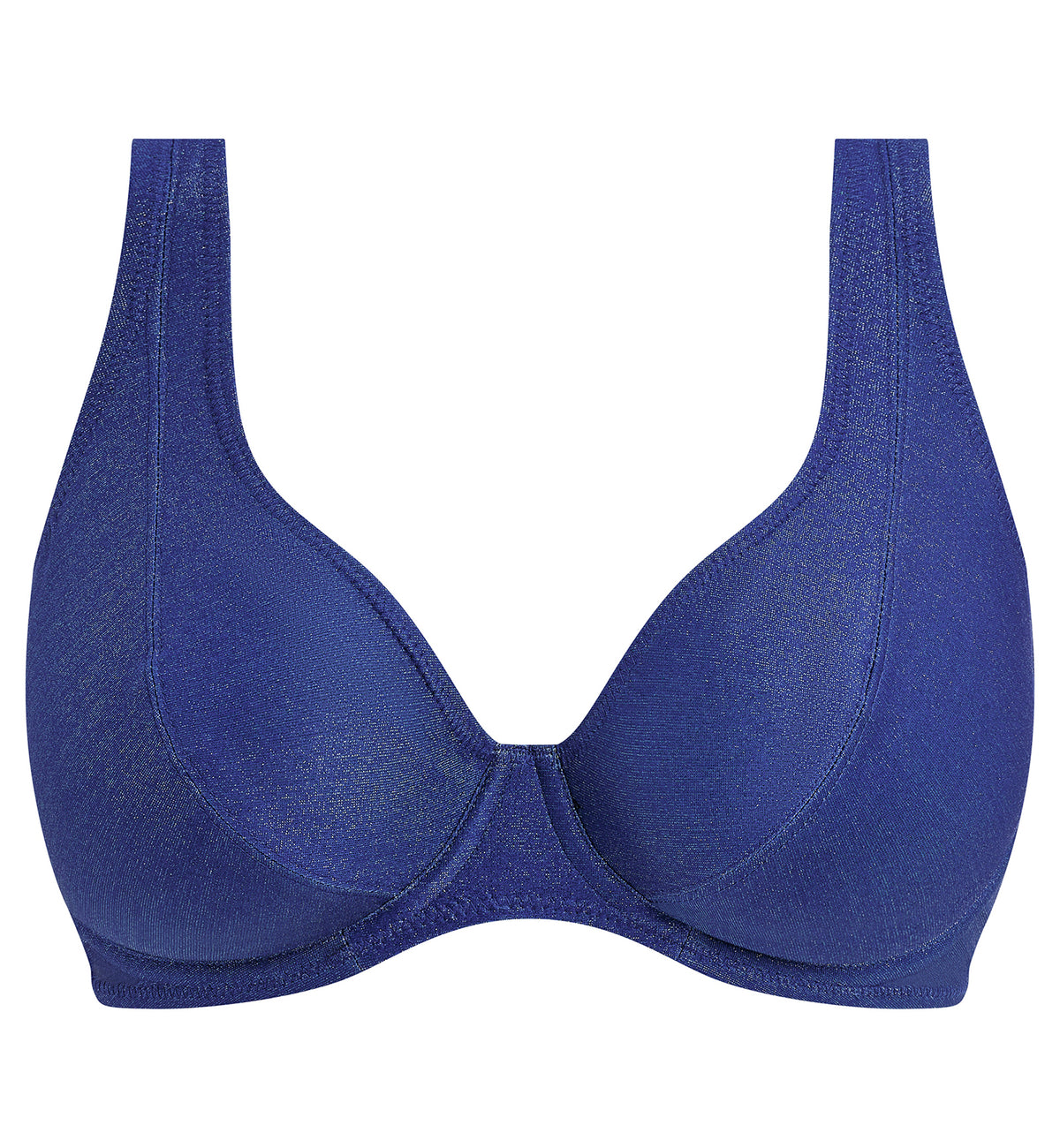 Freya Arizona Wave High Apex Underwire Bikini Top (206113),28D,Twilight - Twilight,28D