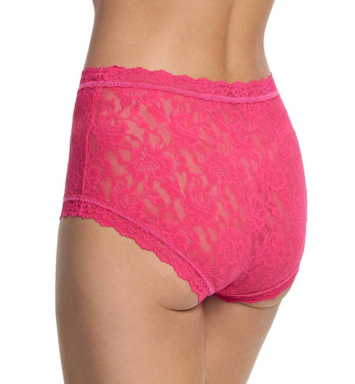 Hanky Panky Signature Lace High Rise Boyshort (481292),XS,Sweet Tart - Sweet Tart,XS