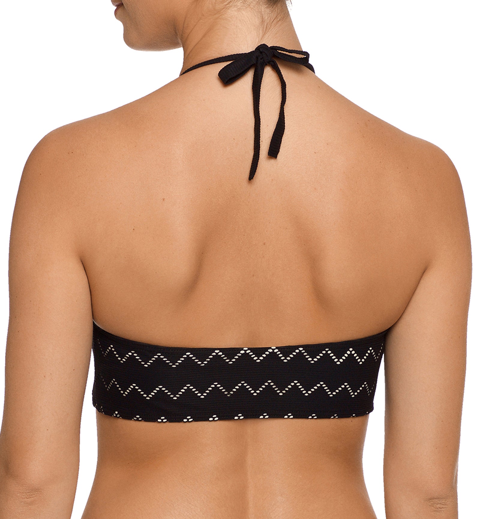PrimaDonna Maya Bikini Crop Top (4004388),Medium,Black - Black,Medium