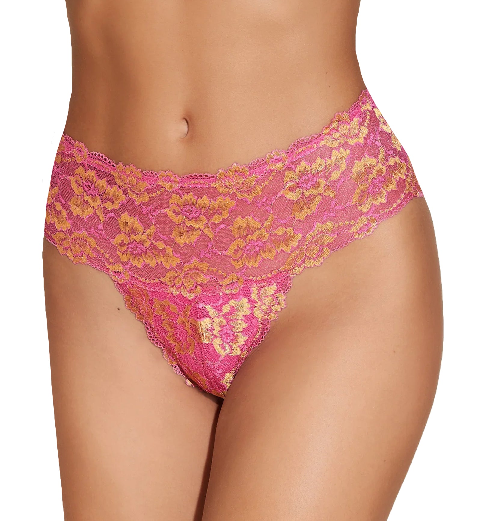 Cosabella Savona High Waist Brief Panty (SAVON0562)- Rani Pink