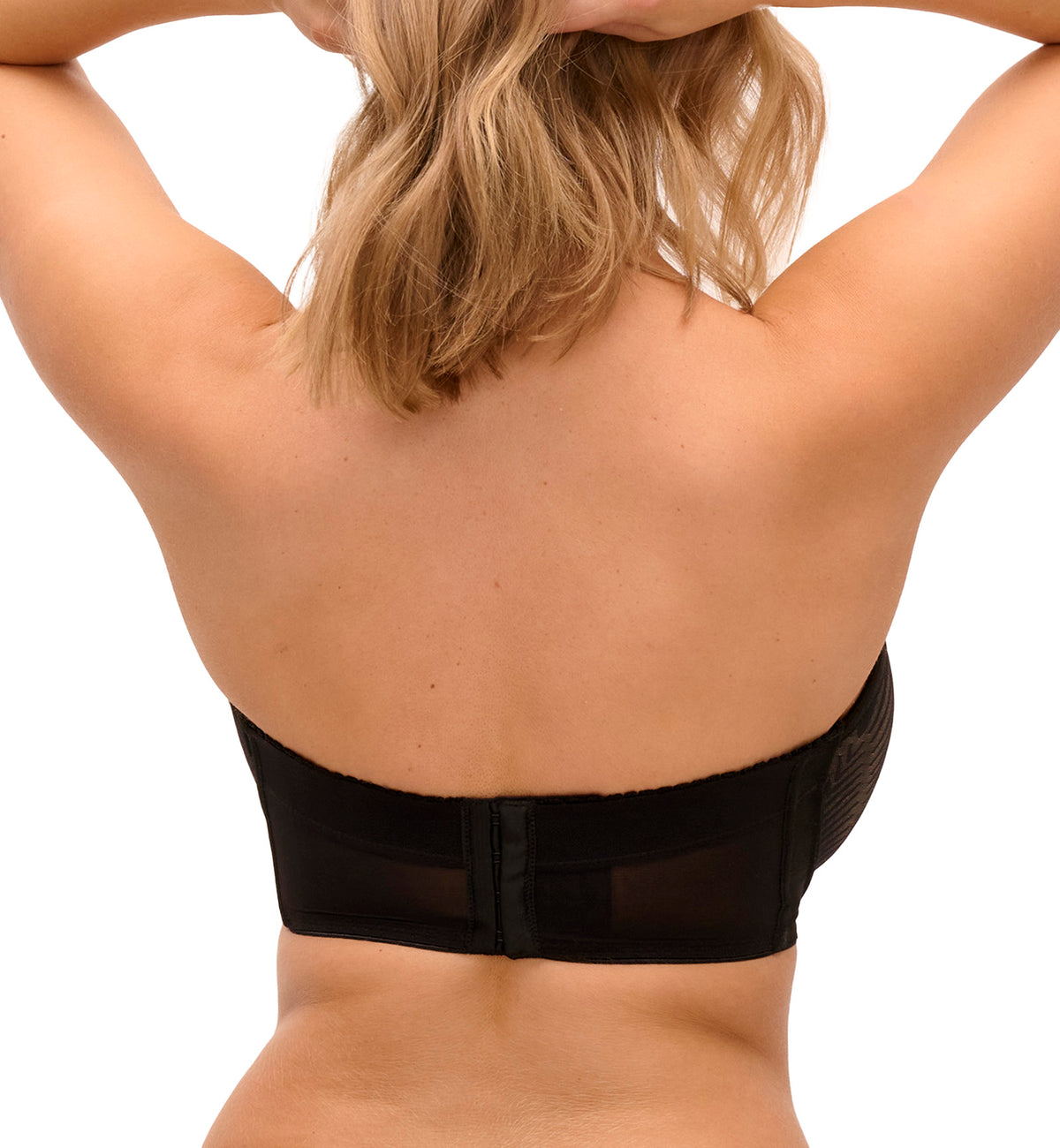 Freya Tailored Strapless Molded Underwire Bra (401109),28D,Black - Black,28D
