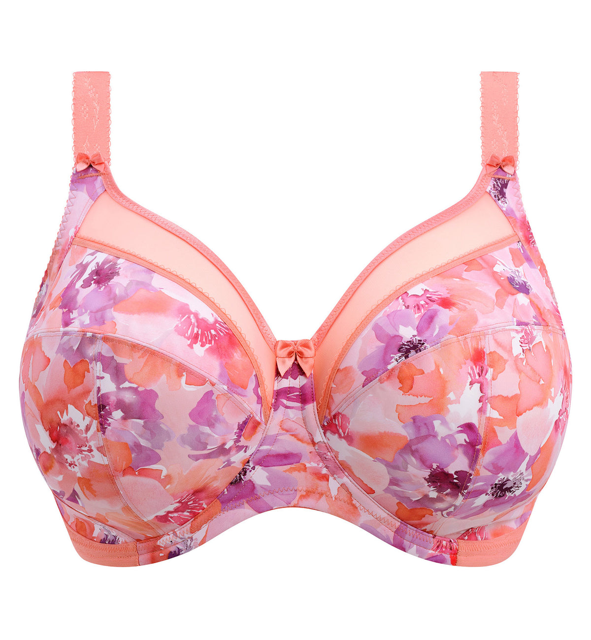 Goddess Kayla Support Underwire Bra (6162),34I,Coral Petal - Coral Petal,34I